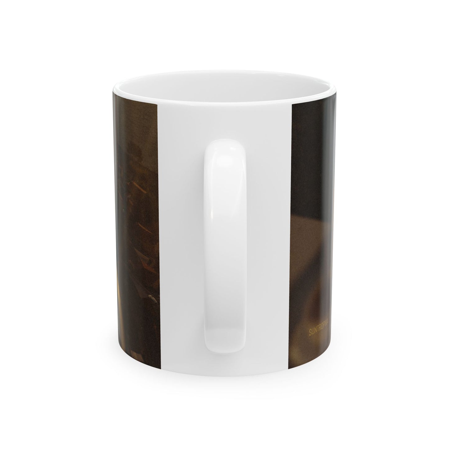 Suntropika Ceramic Mug - Coffee Sunrise - 11oz - Perfect for Coffee Lovers & Beach Vibes