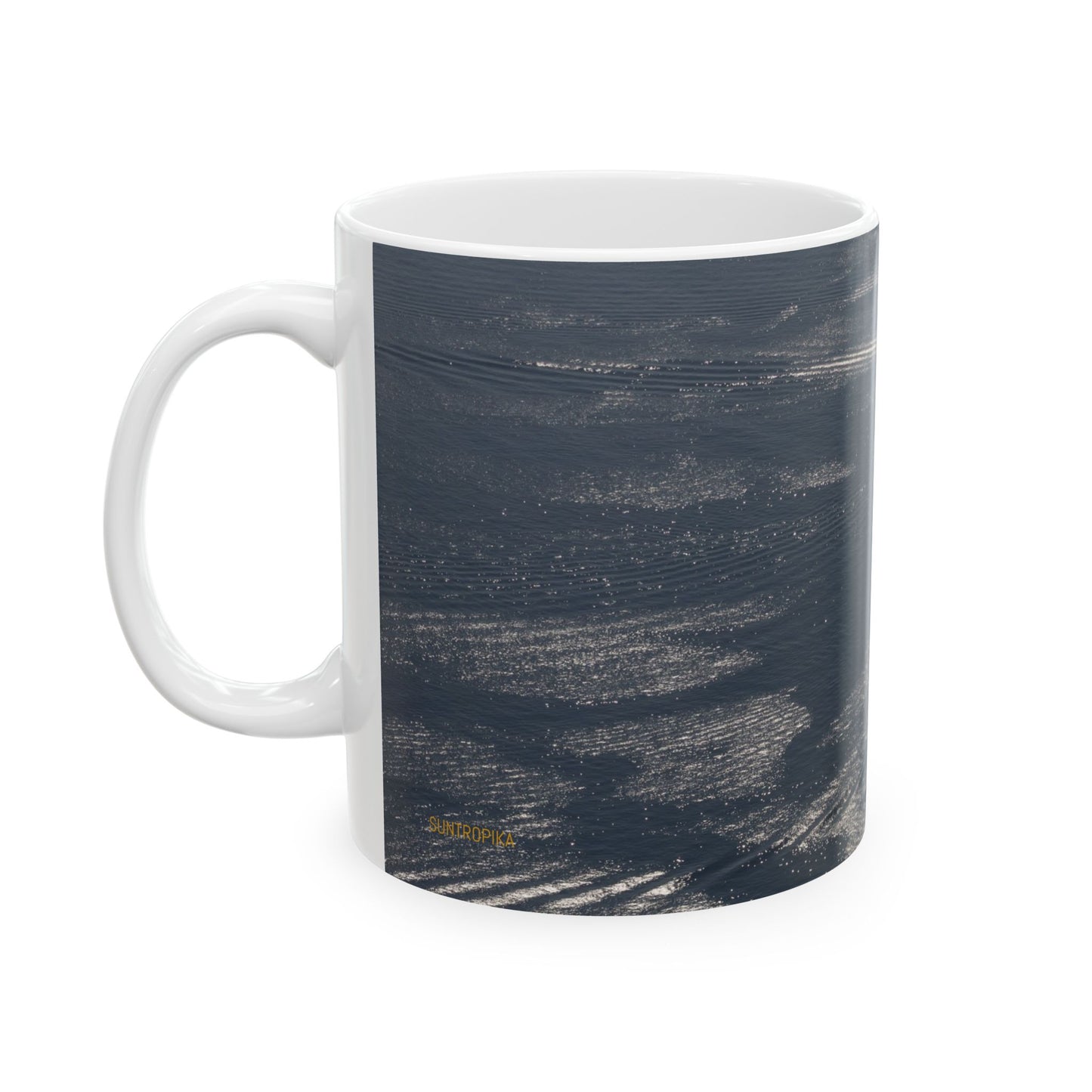 Suntropika Ceramic Mug - South of France - 11oz - Perfect for Coffee Lovers & Beach Vibes