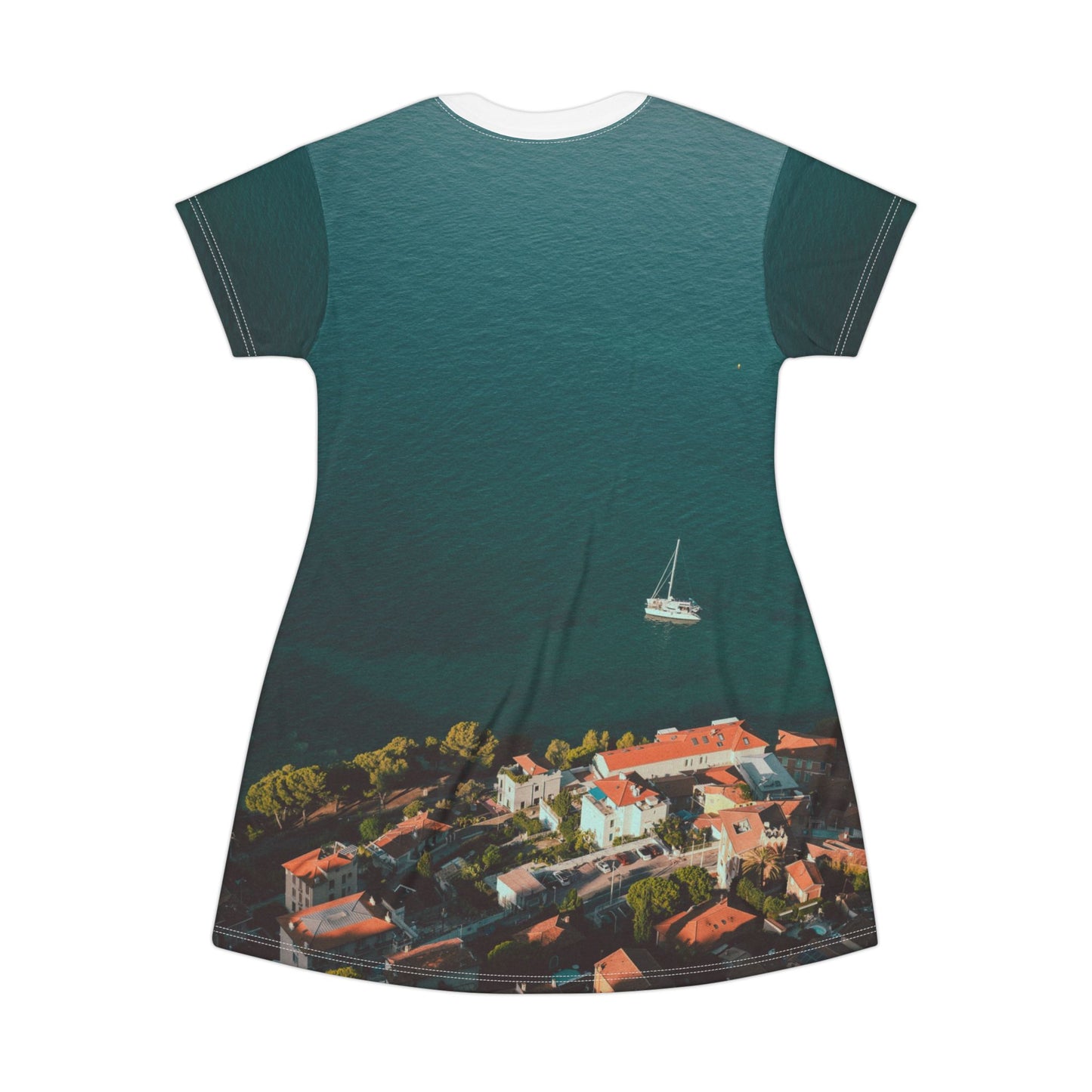 Suntropika T-Shirt Dress Yacht at Roquebrune – Casual Summer Wear