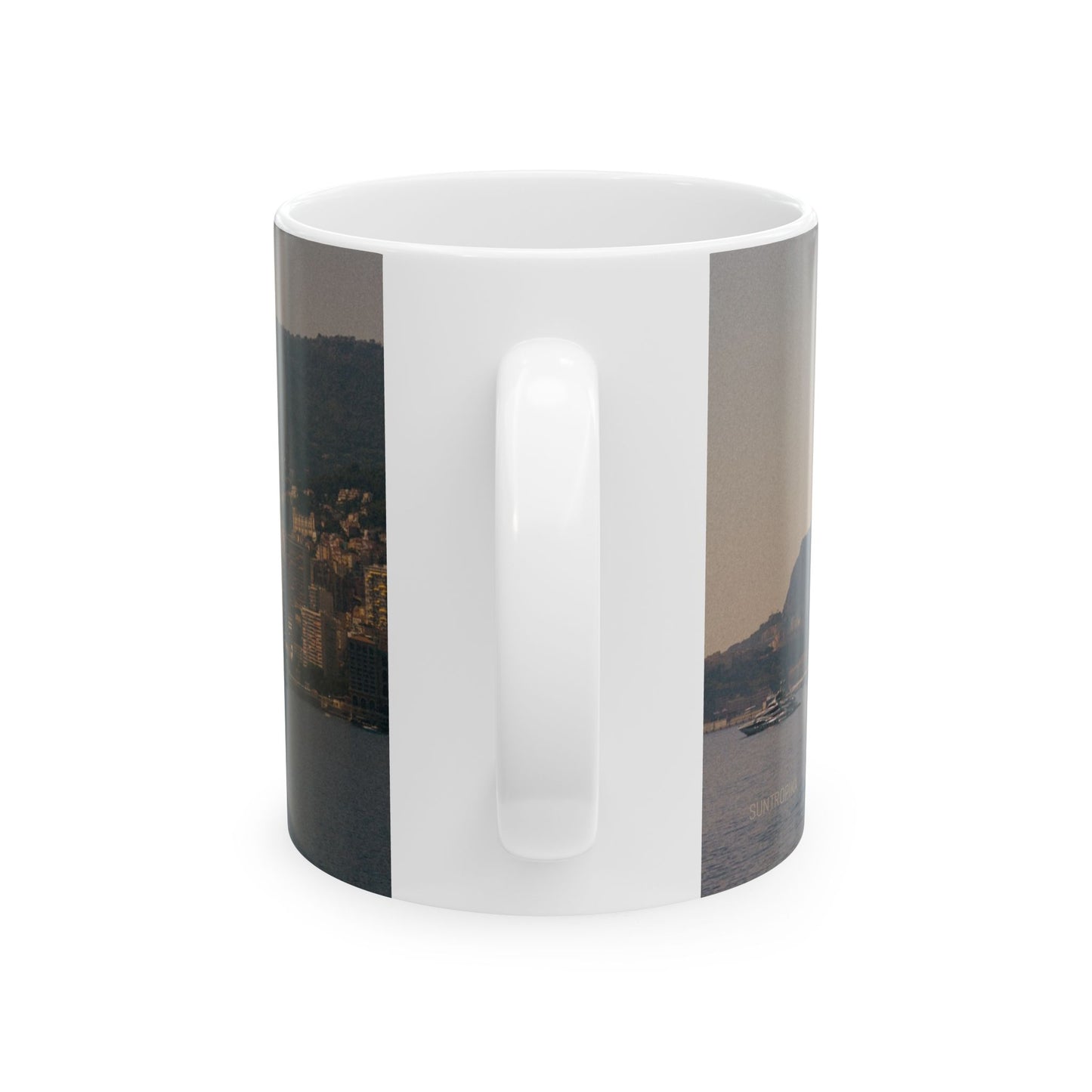 Suntropika Ceramic Mug - Monte Carlo Sunset - 11oz - Perfect for Coffee Lovers & Beach Vibes