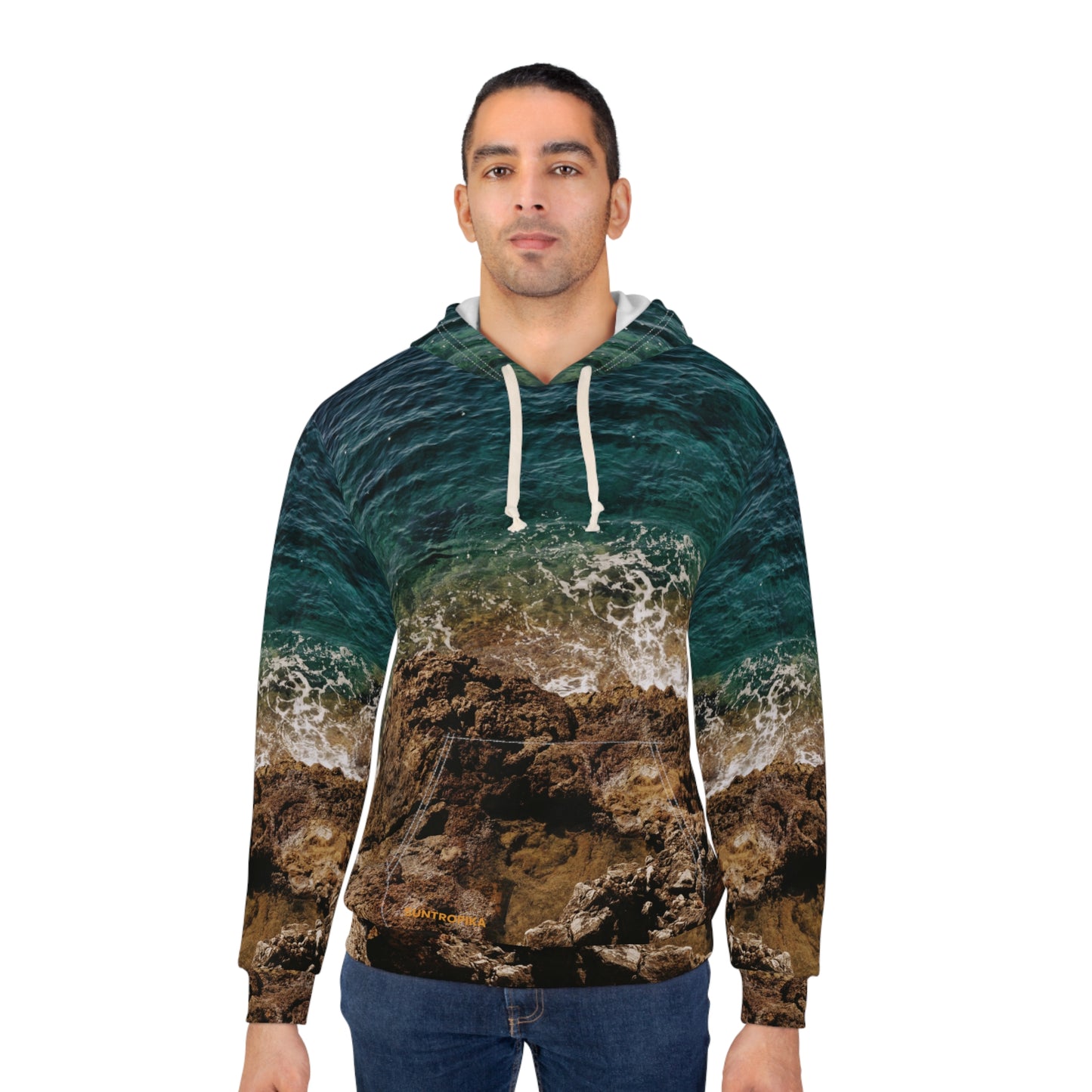 Suntropika Hoodie Crashing Water - Perfect for Beach Days & Casual Outings