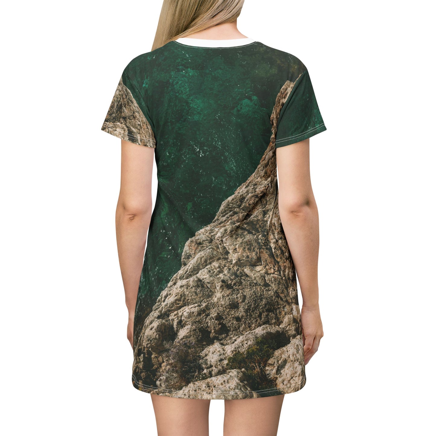 Suntropika T-Shirt Dress Water on the rocks – Casual Summer Wear