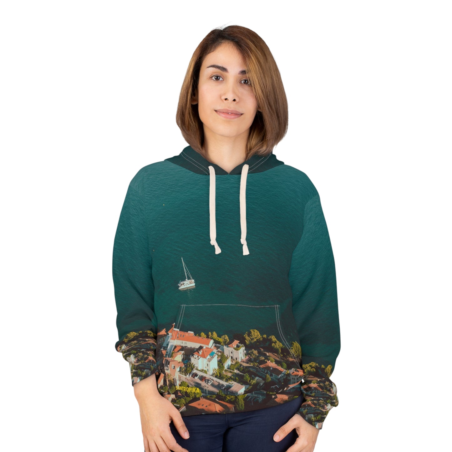Suntropika Hoodie Roquebrune Beach - Perfect for Beach Days & Casual Outings