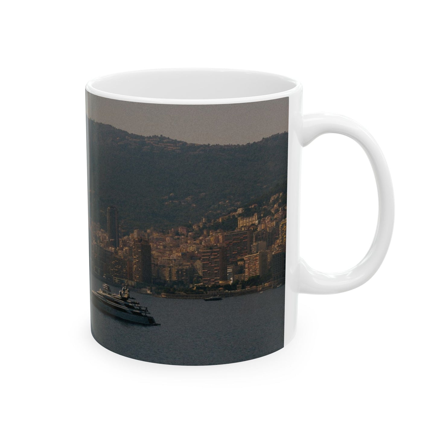 Suntropika Ceramic Mug - Monte Carlo Sunset - 11oz - Perfect for Coffee Lovers & Beach Vibes