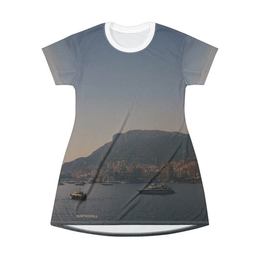 Suntropika T-Shirt Dress Monte Carlo Sunset – Casual Summer Wear