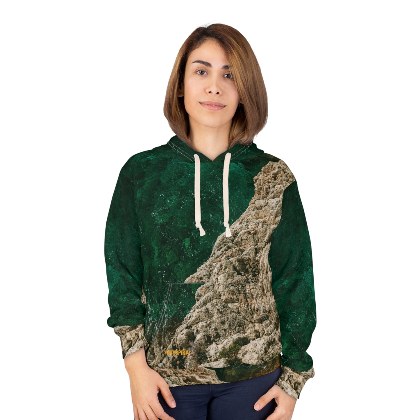 Suntropika Hoodie Water on the rocks - Perfect for Beach Days & Casual Outings