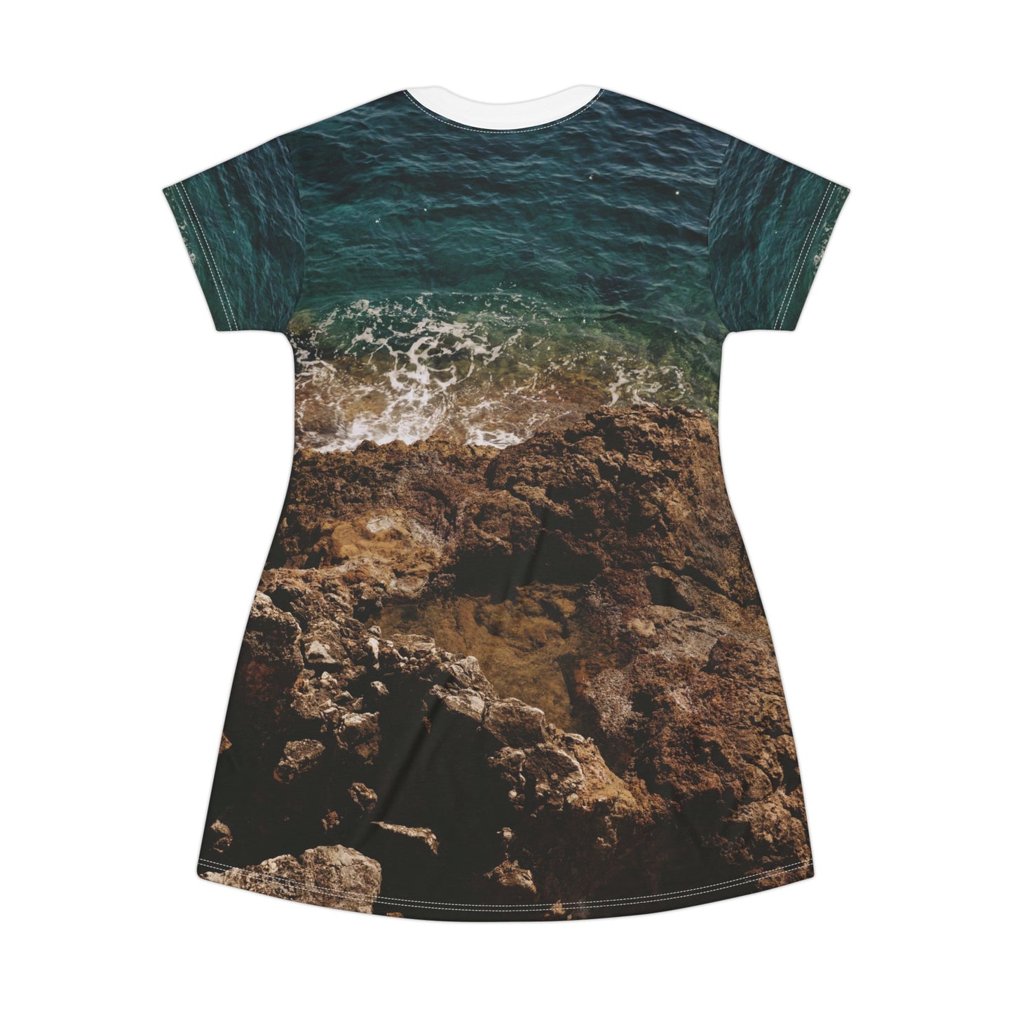 Suntropika T-Shirt Dress Crashing Water – Casual Summer Wear
