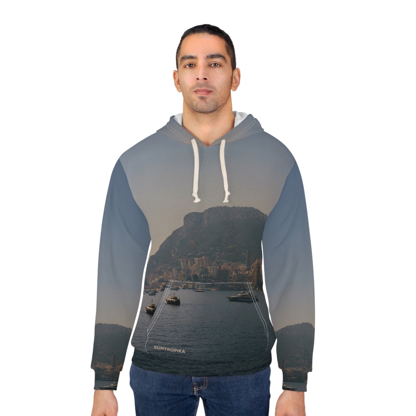 Suntropika Hoodie Monte Carlo Sunset - Perfect for Beach Days & Casual Outings