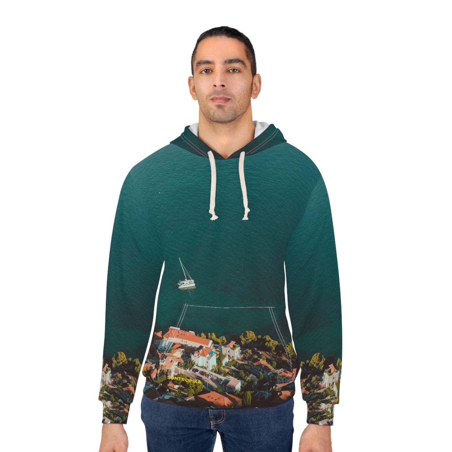 Suntropika Hoodie Roquebrune Beach - Perfect for Beach Days & Casual Outings