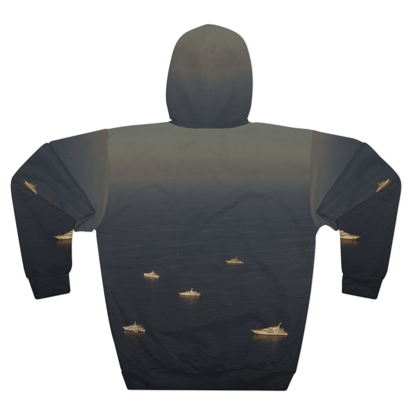 Suntropika Hoodie Yachts at sea - Perfect for Beach Days & Casual Outings