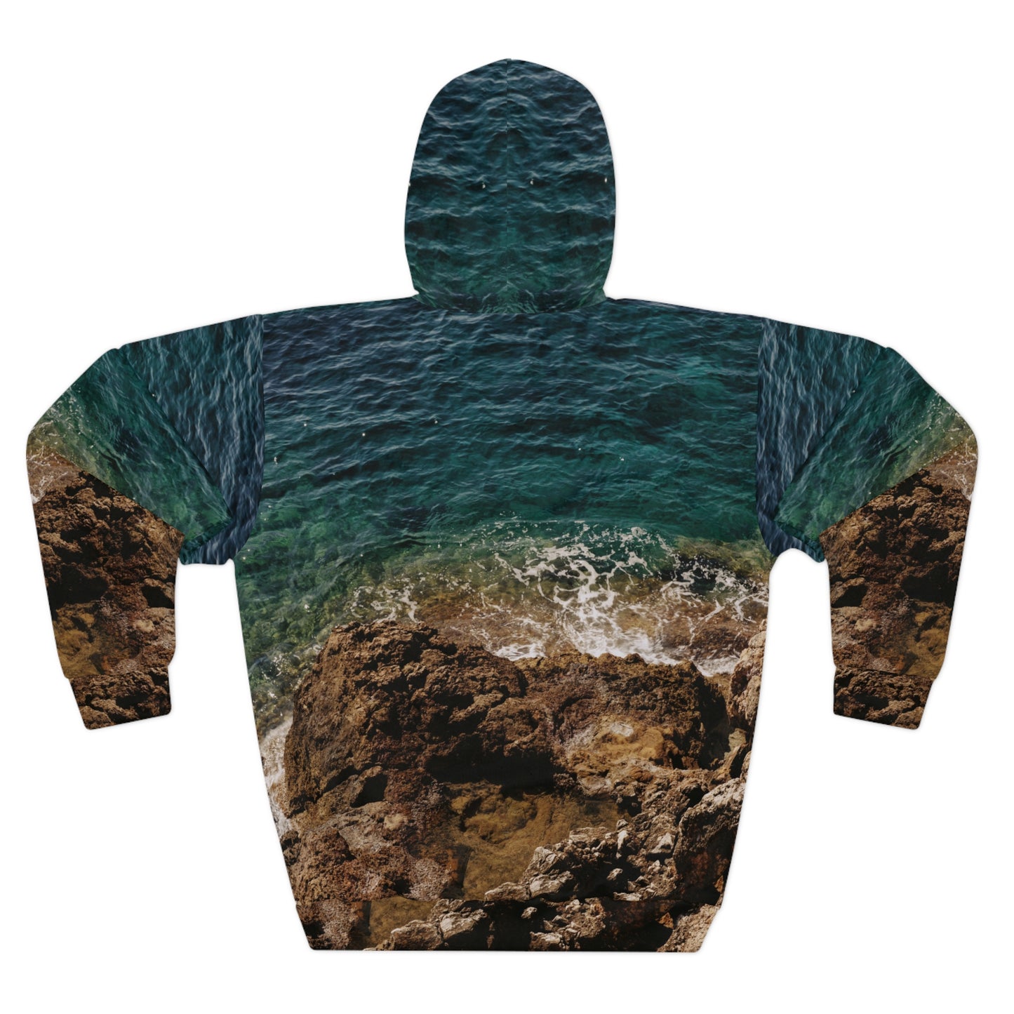 Suntropika Hoodie Crashing Water - Perfect for Beach Days & Casual Outings