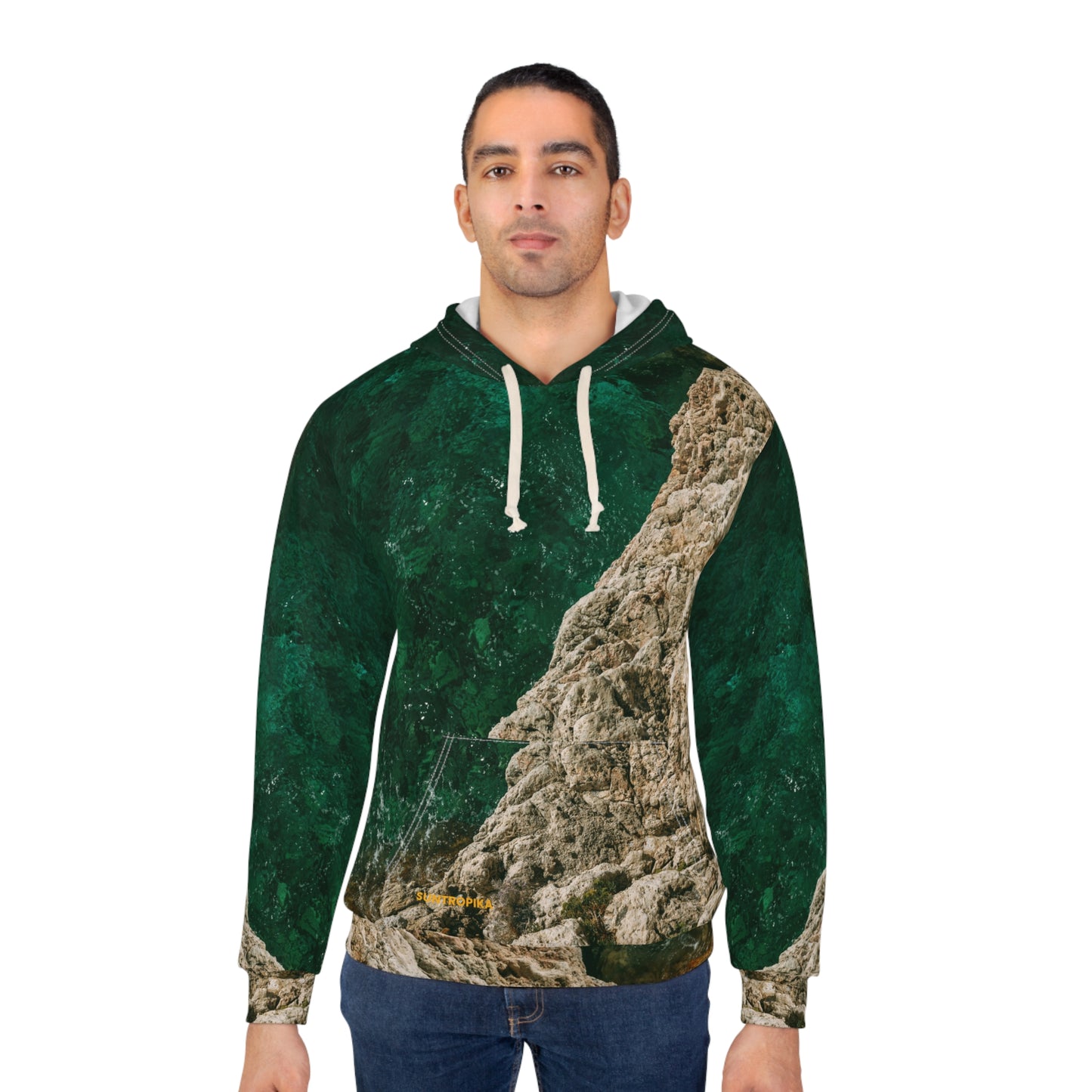 Suntropika Hoodie Water on the rocks - Perfect for Beach Days & Casual Outings