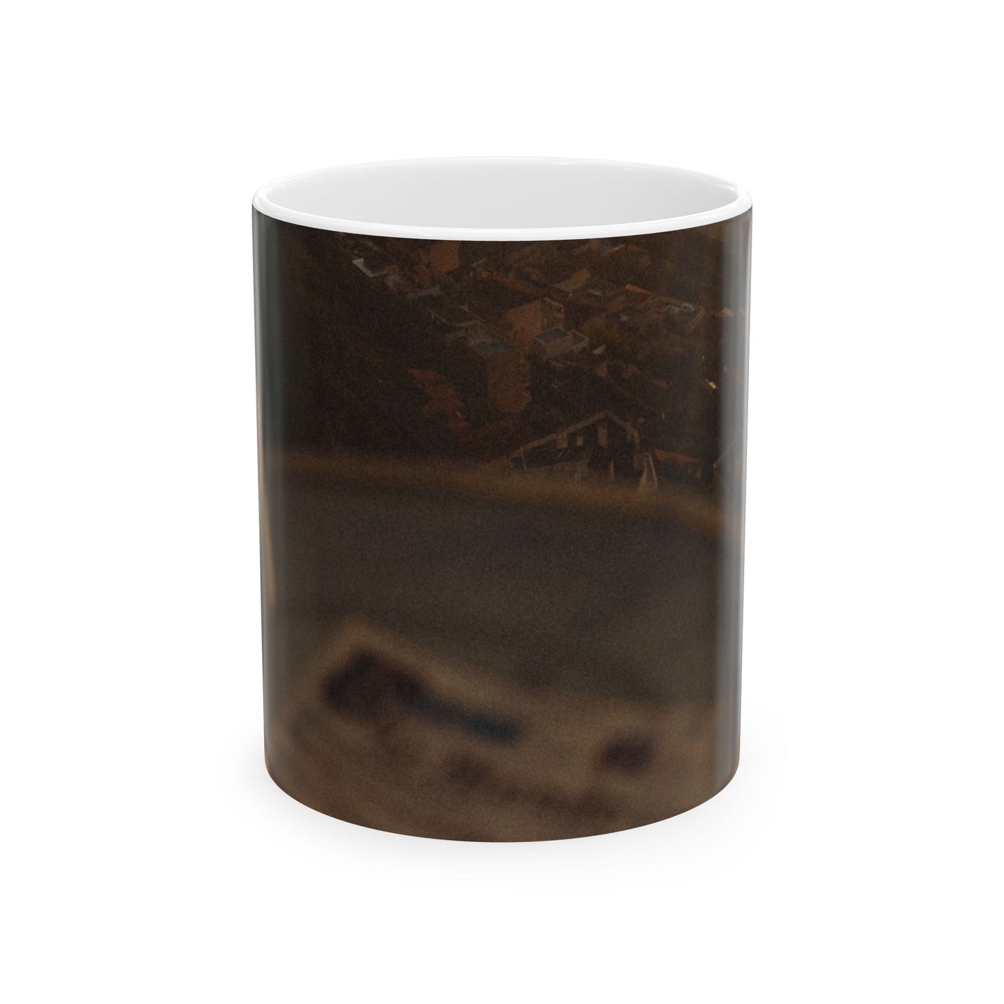 Suntropika Ceramic Mug - Coffee Sunrise - 11oz - Perfect for Coffee Lovers & Beach Vibes