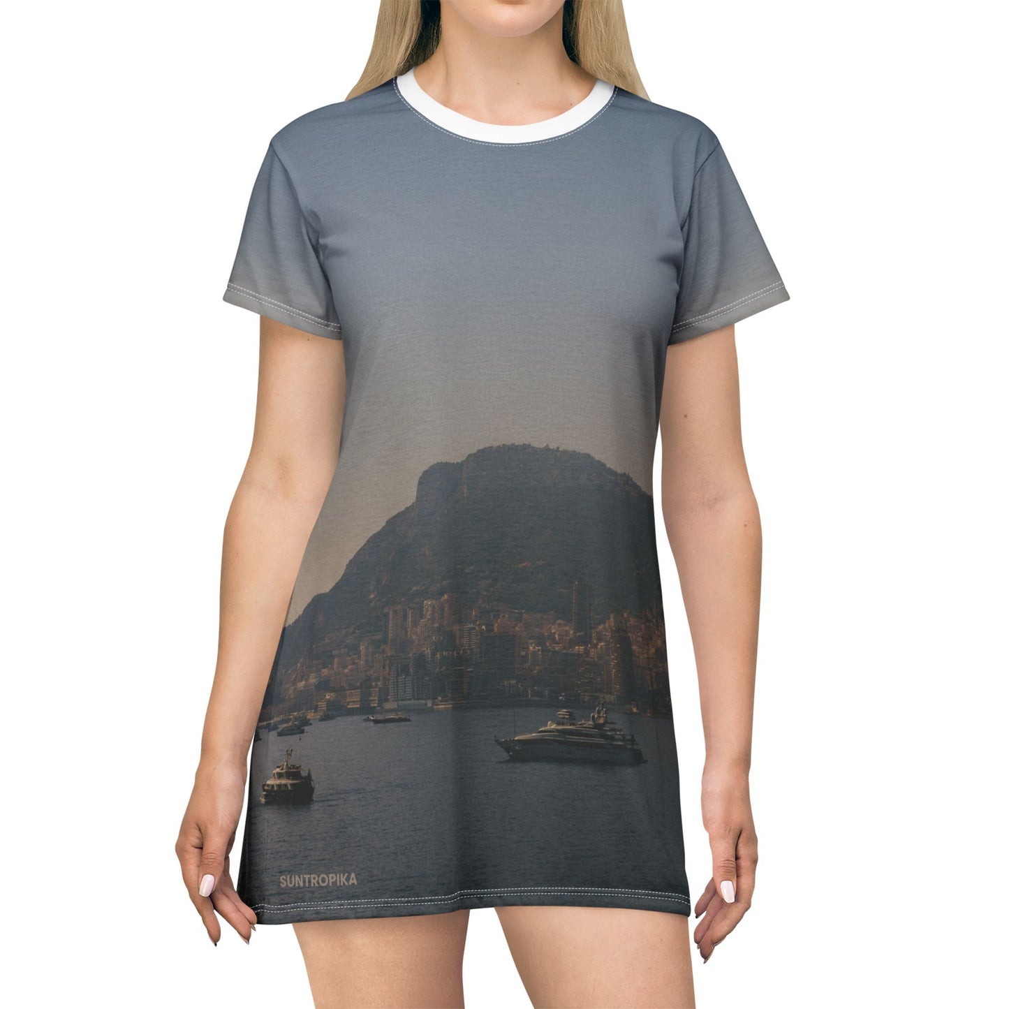 Suntropika T-Shirt Dress Monte Carlo Sunset – Casual Summer Wear