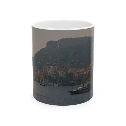 Suntropika Ceramic Mug - Monte Carlo Sunset - 11oz - Perfect for Coffee Lovers & Beach Vibes