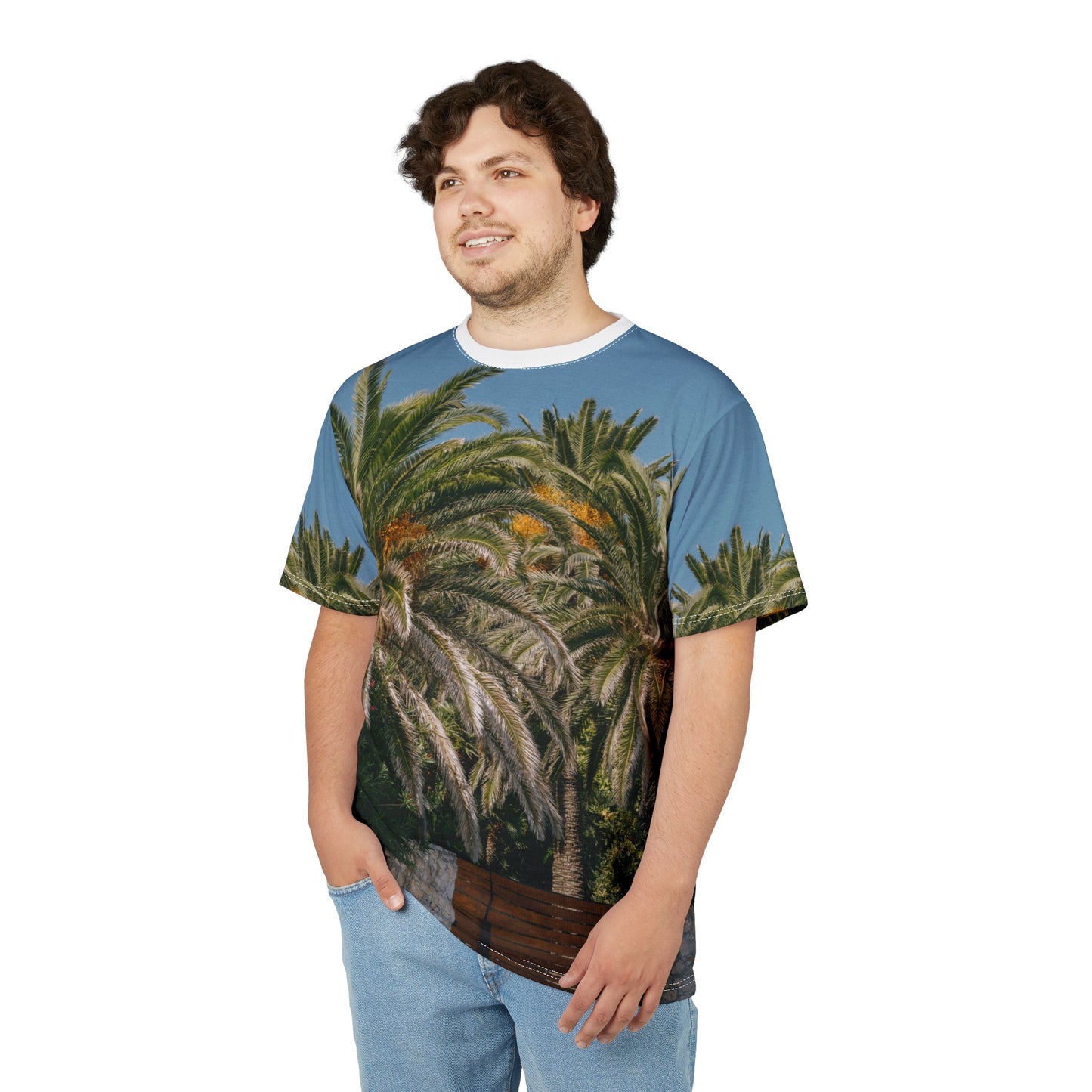 Suntropika T-shirt with Palm Trees, Color - Perfect for Summer Adventures