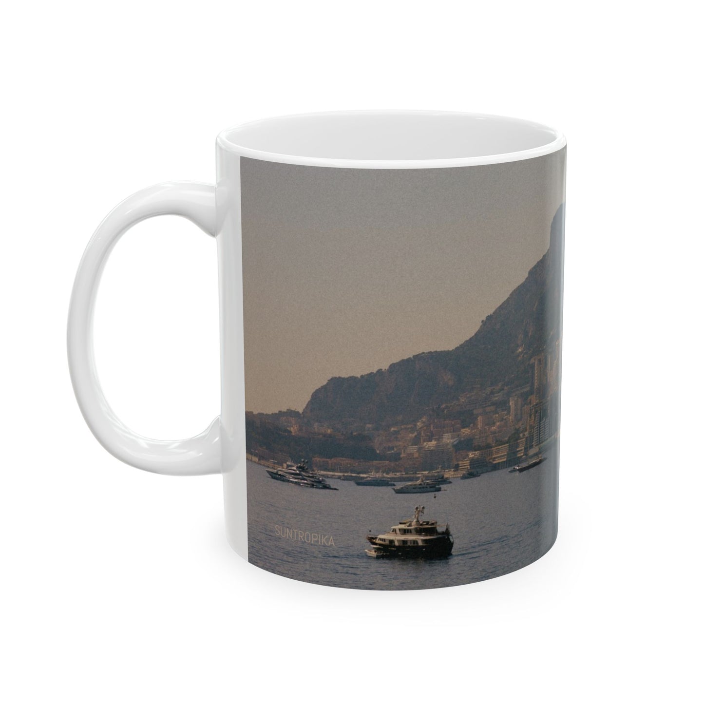 Suntropika Ceramic Mug - Monte Carlo Sunset - 11oz - Perfect for Coffee Lovers & Beach Vibes