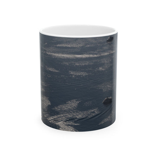 Suntropika Ceramic Mug - South of France - 11oz - Perfect for Coffee Lovers & Beach Vibes