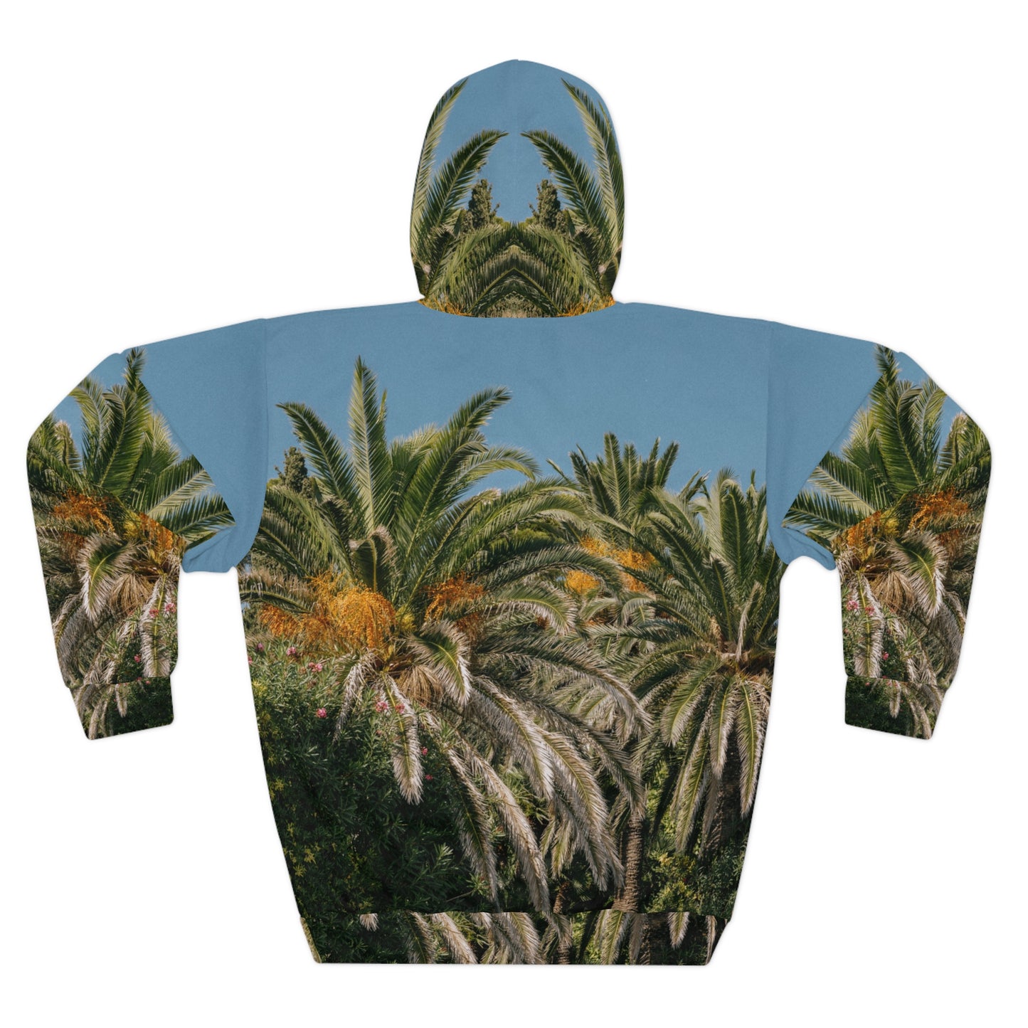 Suntropika Hoodie with Palm Trees, Color - Perfect for Beach Days & Casual Outings