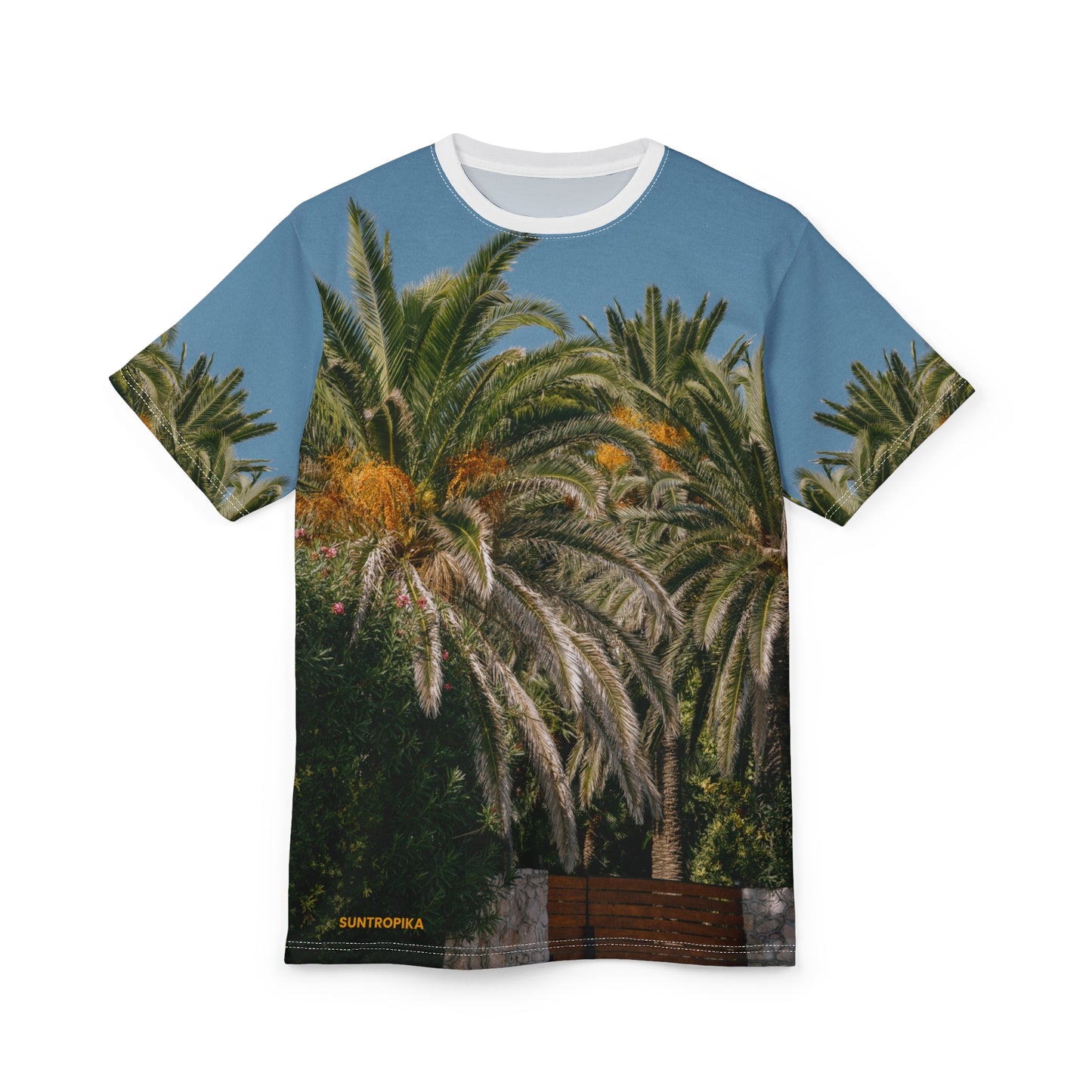Suntropika T-shirt with Palm Trees, Color - Perfect for Summer Adventures