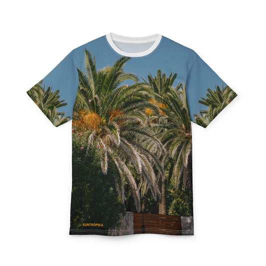 Suntropika T-shirt with Palm Trees, Color - Perfect for Summer Adventures