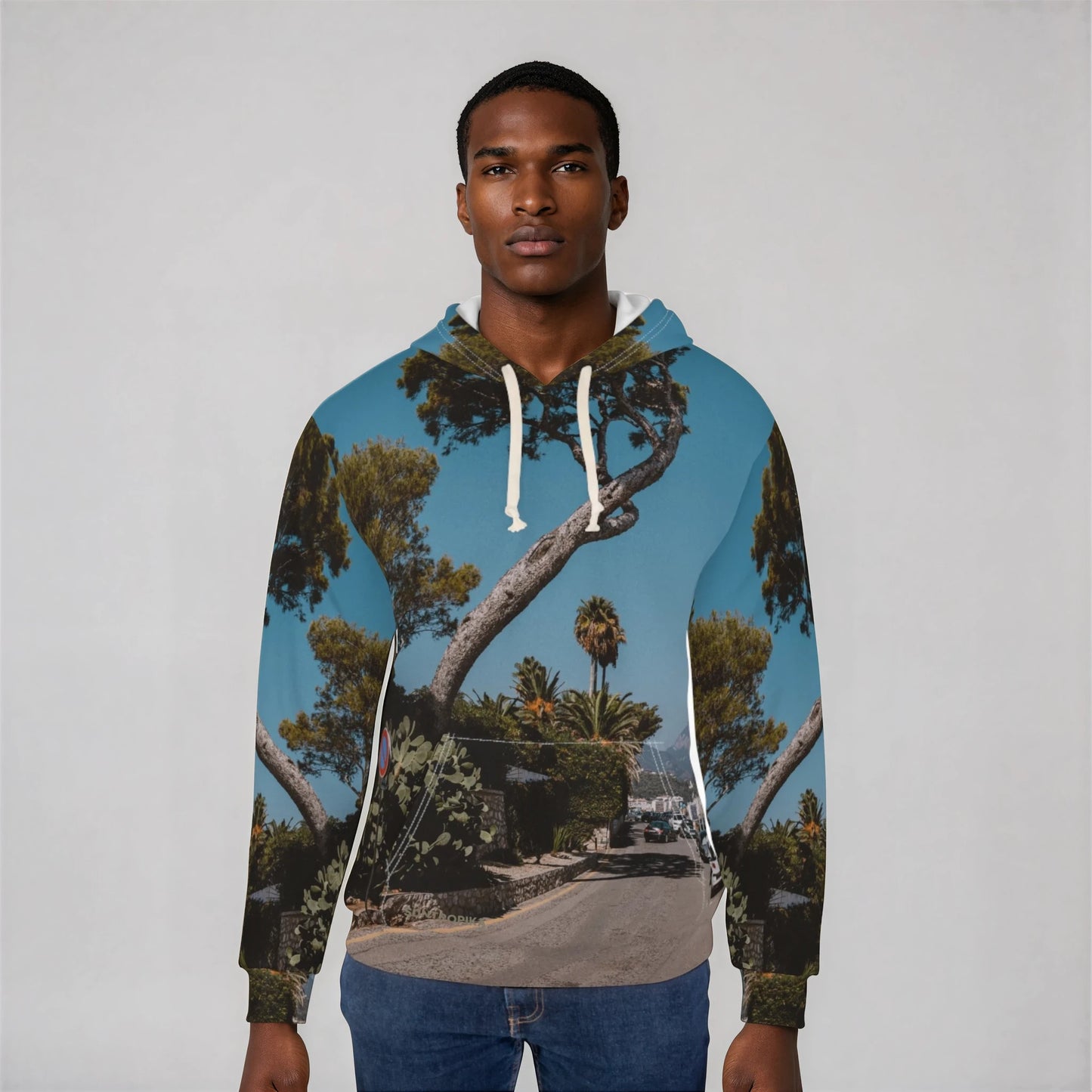 Suntropika Hoodie Winston Churchill Street in Roquebrune-Cap-Martin - Perfect for Beach Days & Casual Outings