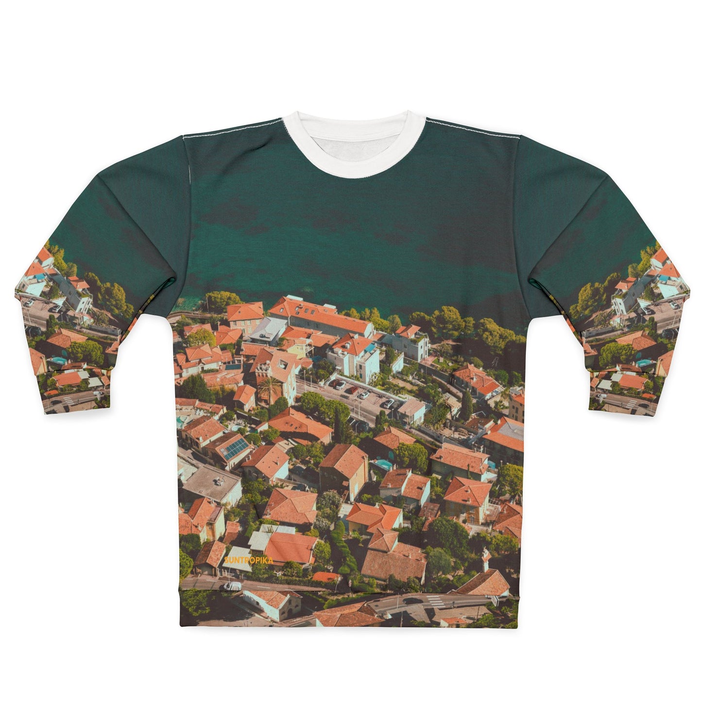 Suntropika Sweatshirt Sunny Roquebrune - Unisex Sweatshirt for Relaxation and Travel