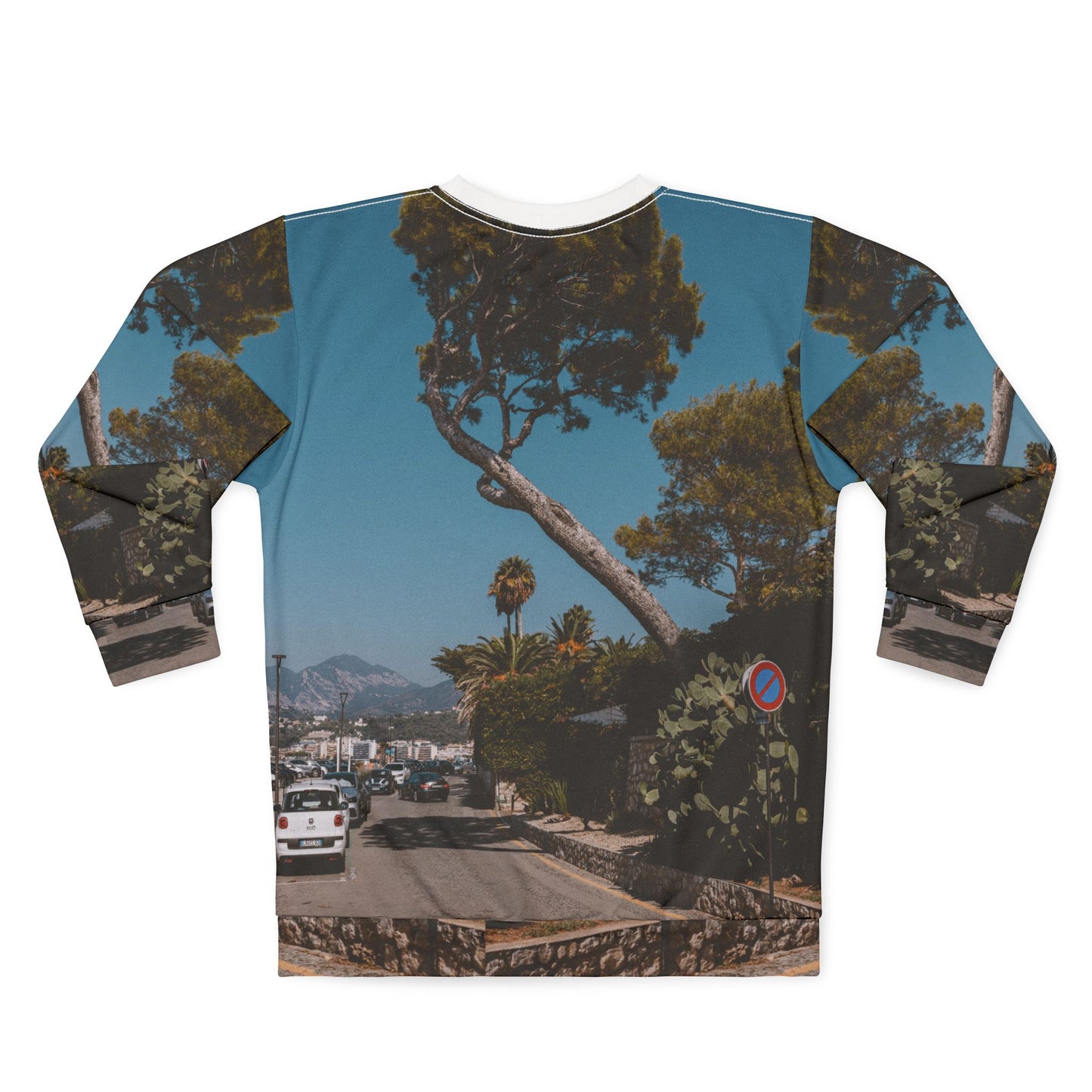 Suntropika Sweatshirt Winston Churchill Street in Roquebrune-Cap-Martin - Unisex Sweatshirt for Relaxation and Travel