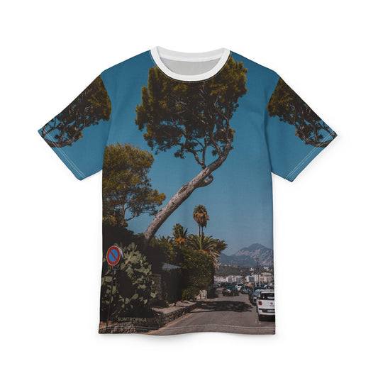 Suntropika T-shirt Winston Churchill Street in Roquebrune-Cap-Martin - Perfect for Summer Adventures