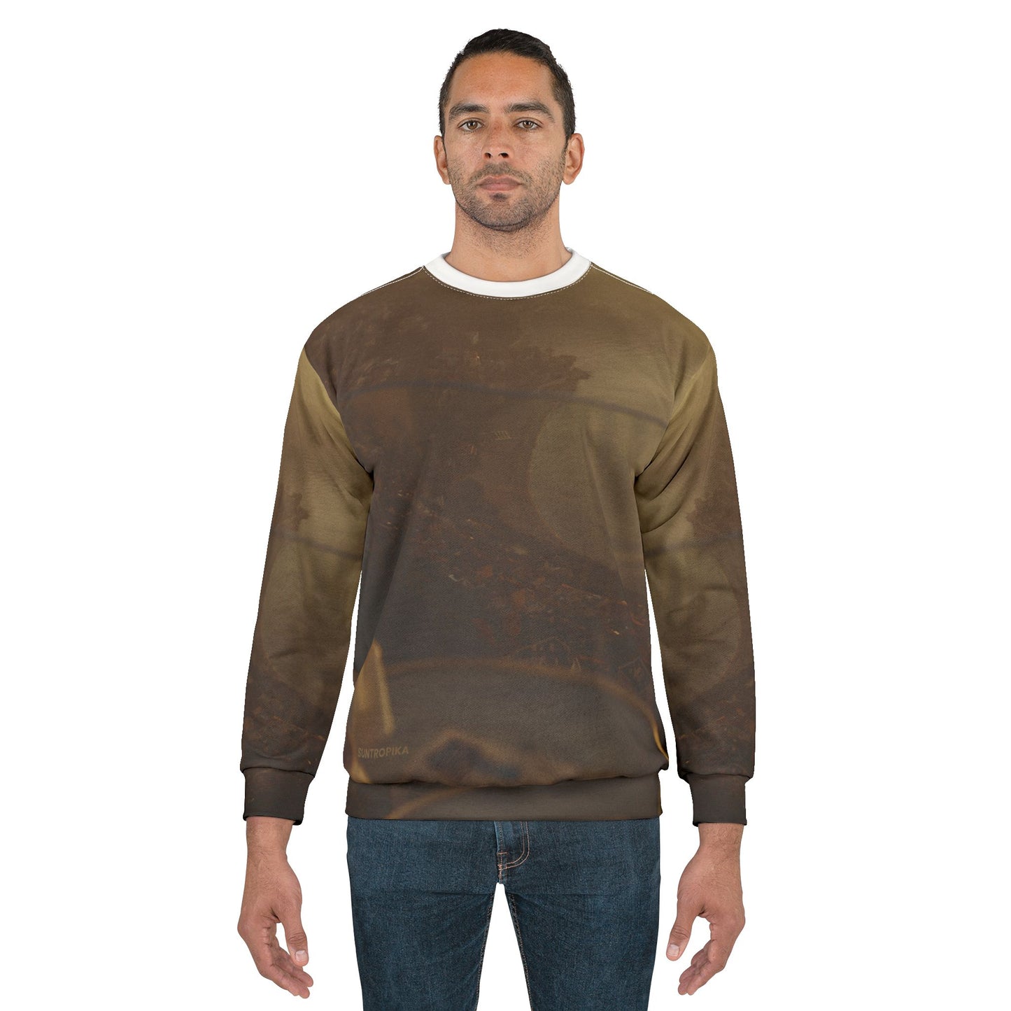 Suntropika Sweatshirt Coffee Sunrise - Unisex Sweatshirt for Relaxation and Travel