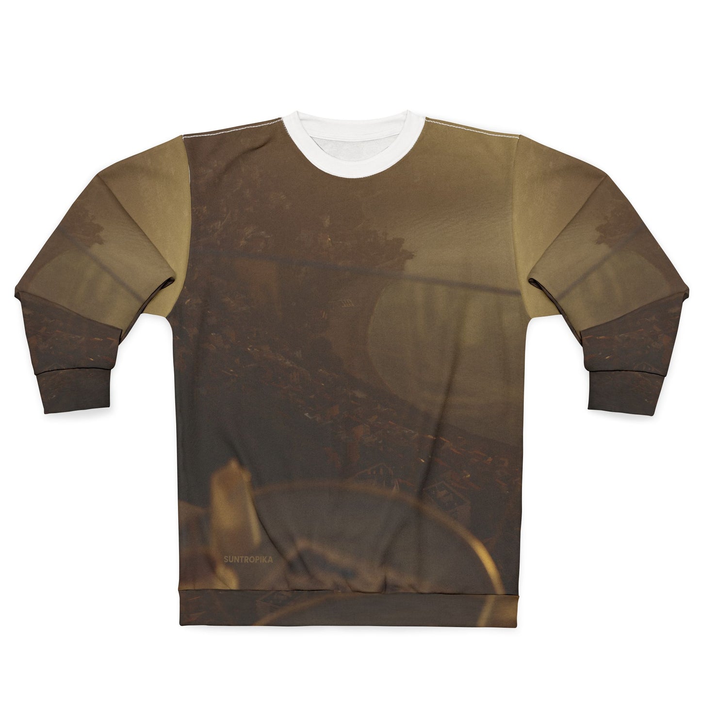 Suntropika Sweatshirt Coffee Sunrise - Unisex Sweatshirt for Relaxation and Travel