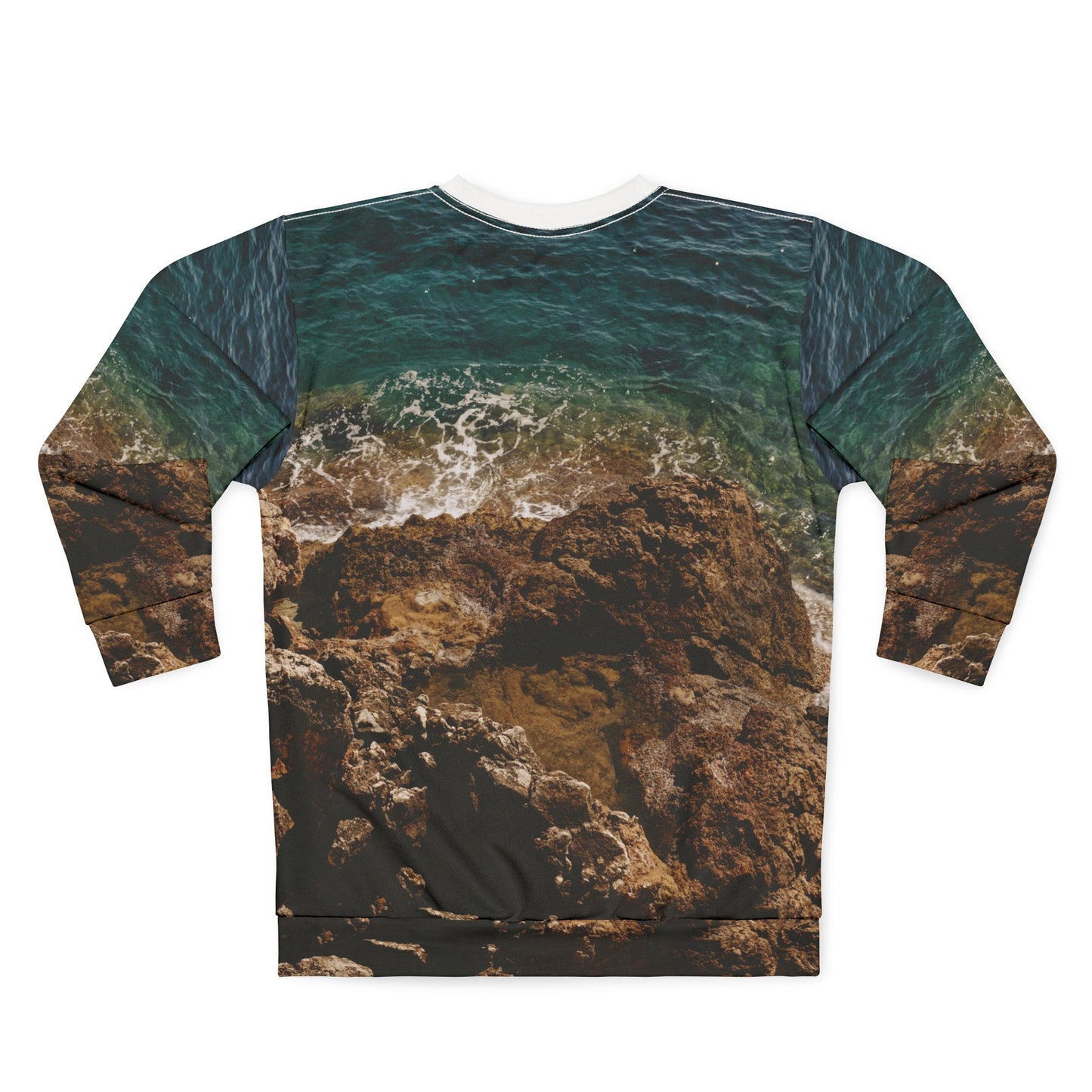 Suntropika Sweatshirt Crashing Water - Unisex Sweatshirt for Relaxation and Travel