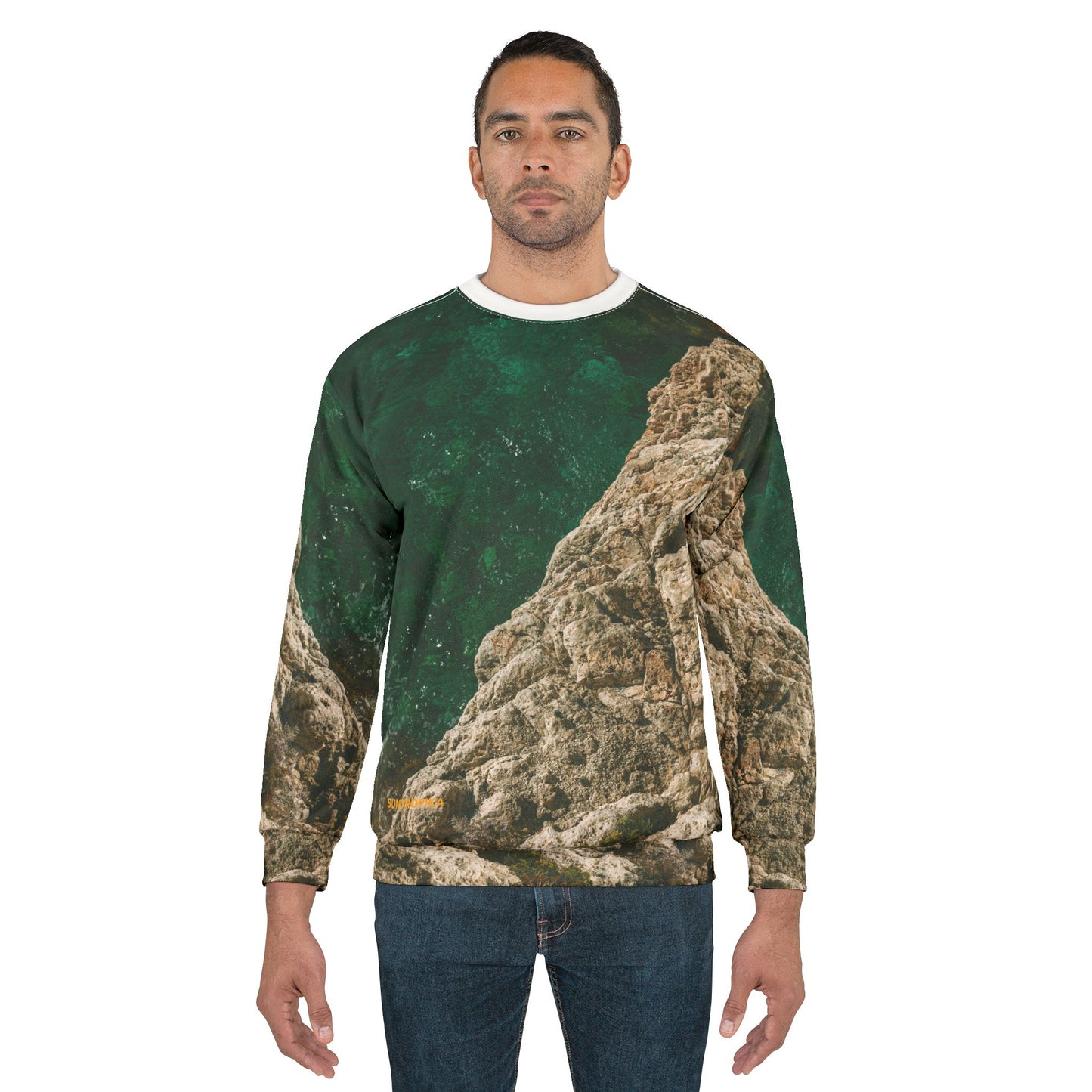 Suntropika Sweatshirt Water on the rocks - Unisex Sweatshirt for Relaxation and Travel