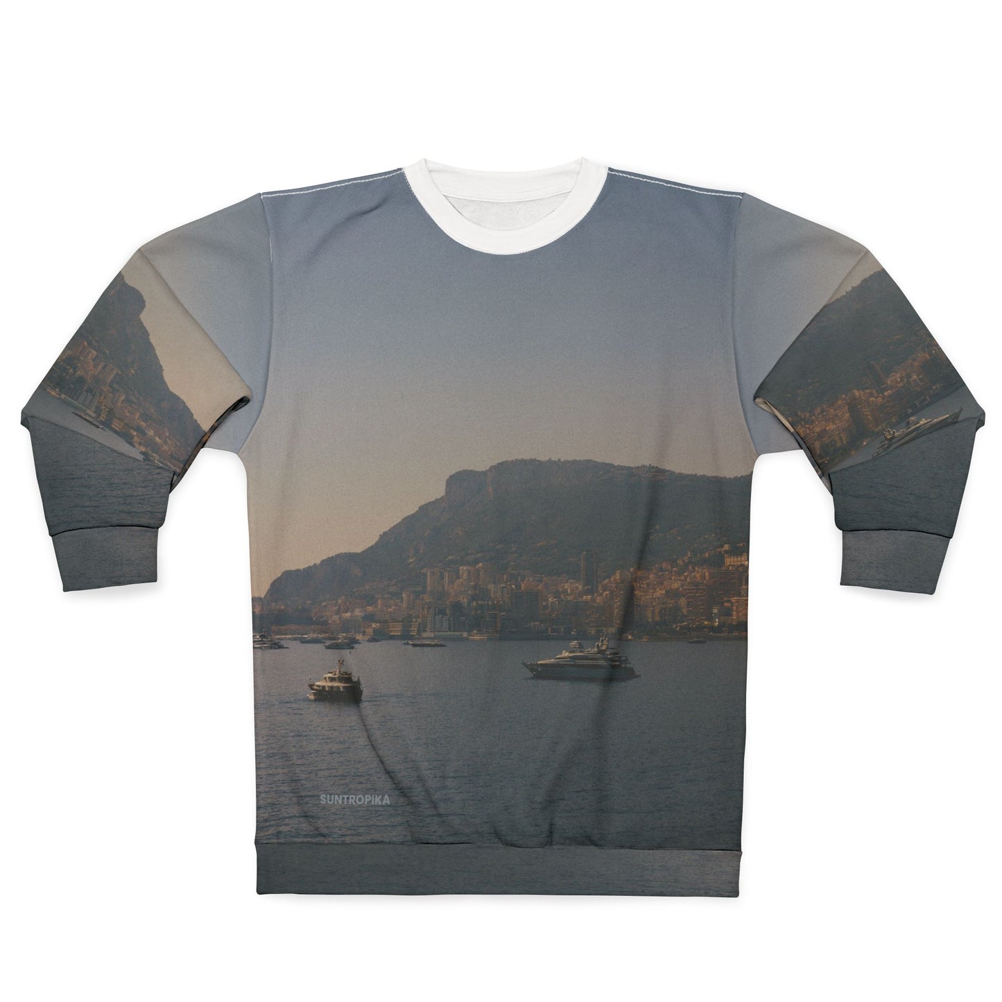 Suntropika Sweatshirt Monte Carlo Sunset - Unisex Sweatshirt for Relaxation and Travel