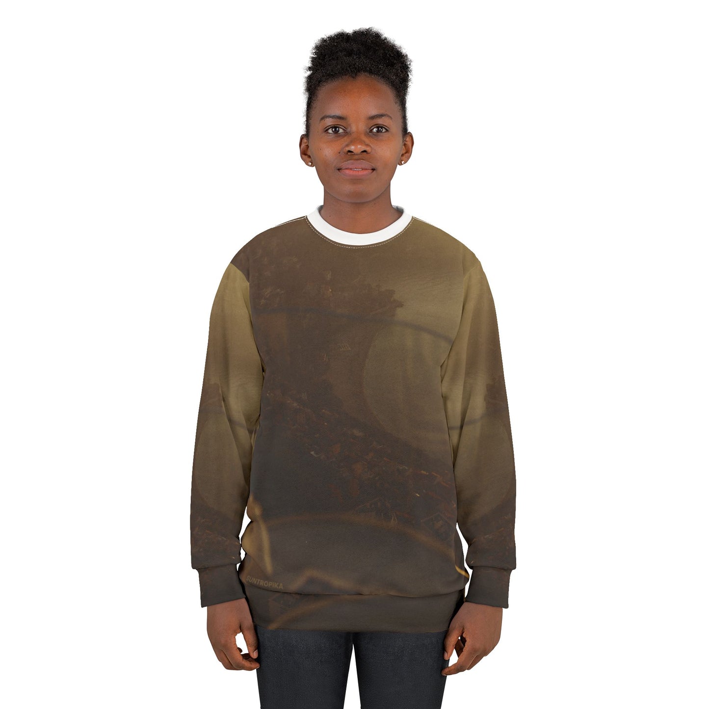 Suntropika Sweatshirt Coffee Sunrise - Unisex Sweatshirt for Relaxation and Travel