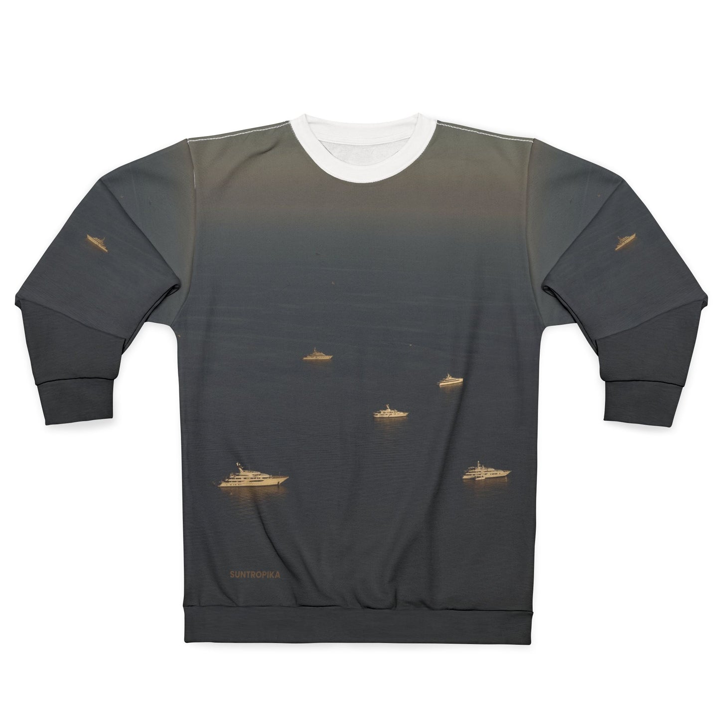Suntropika Sweatshirt Yachts at sea - Unisex Sweatshirt for Relaxation and Travel