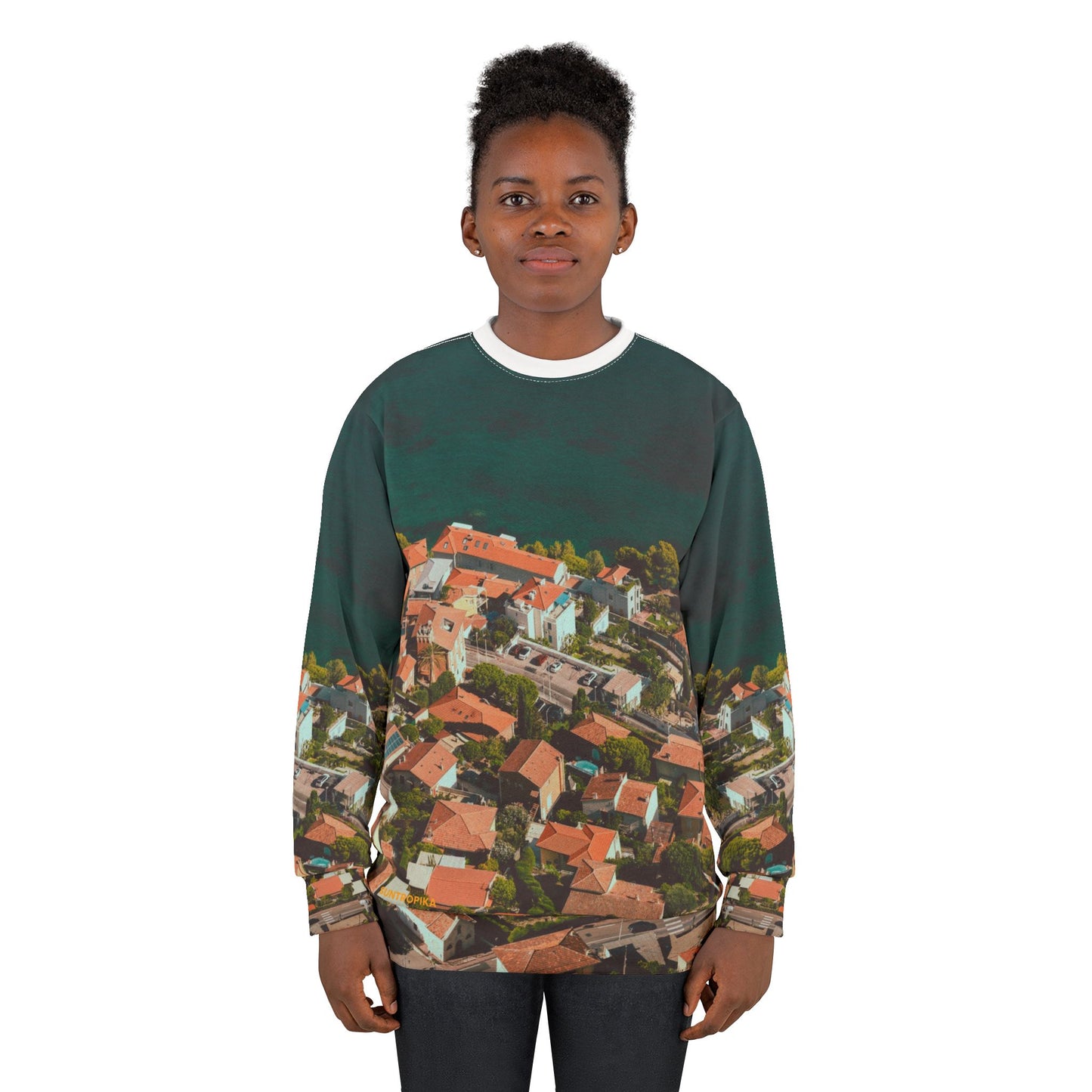 Suntropika Sweatshirt Sunny Roquebrune - Unisex Sweatshirt for Relaxation and Travel