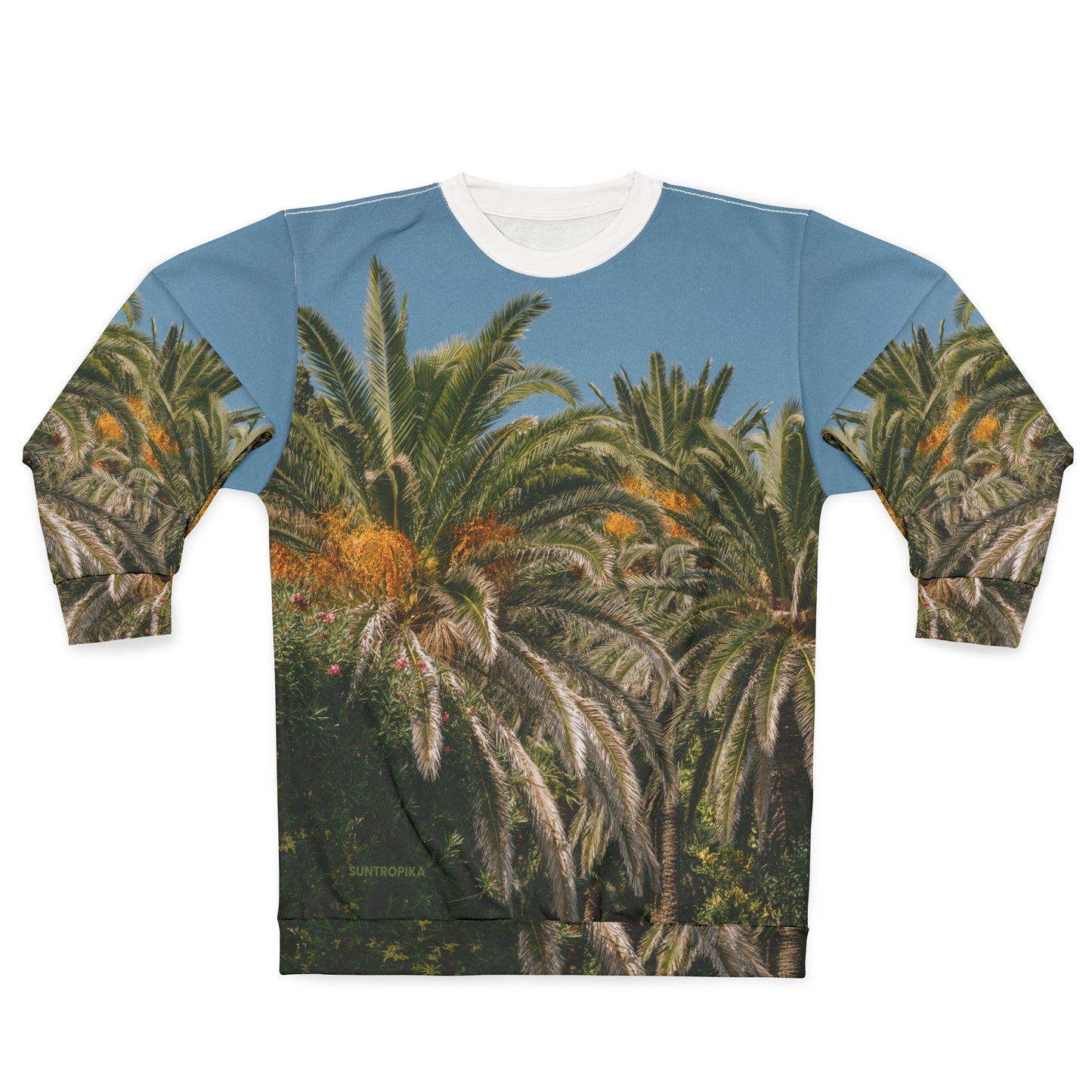 Suntropika Sweatshirt Palm Trees - Unisex Sweatshirt for Relaxation and Travel