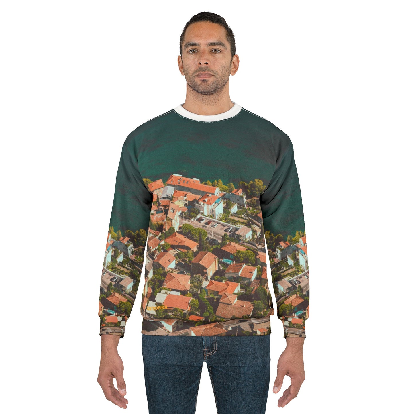 Suntropika Sweatshirt Sunny Roquebrune - Unisex Sweatshirt for Relaxation and Travel