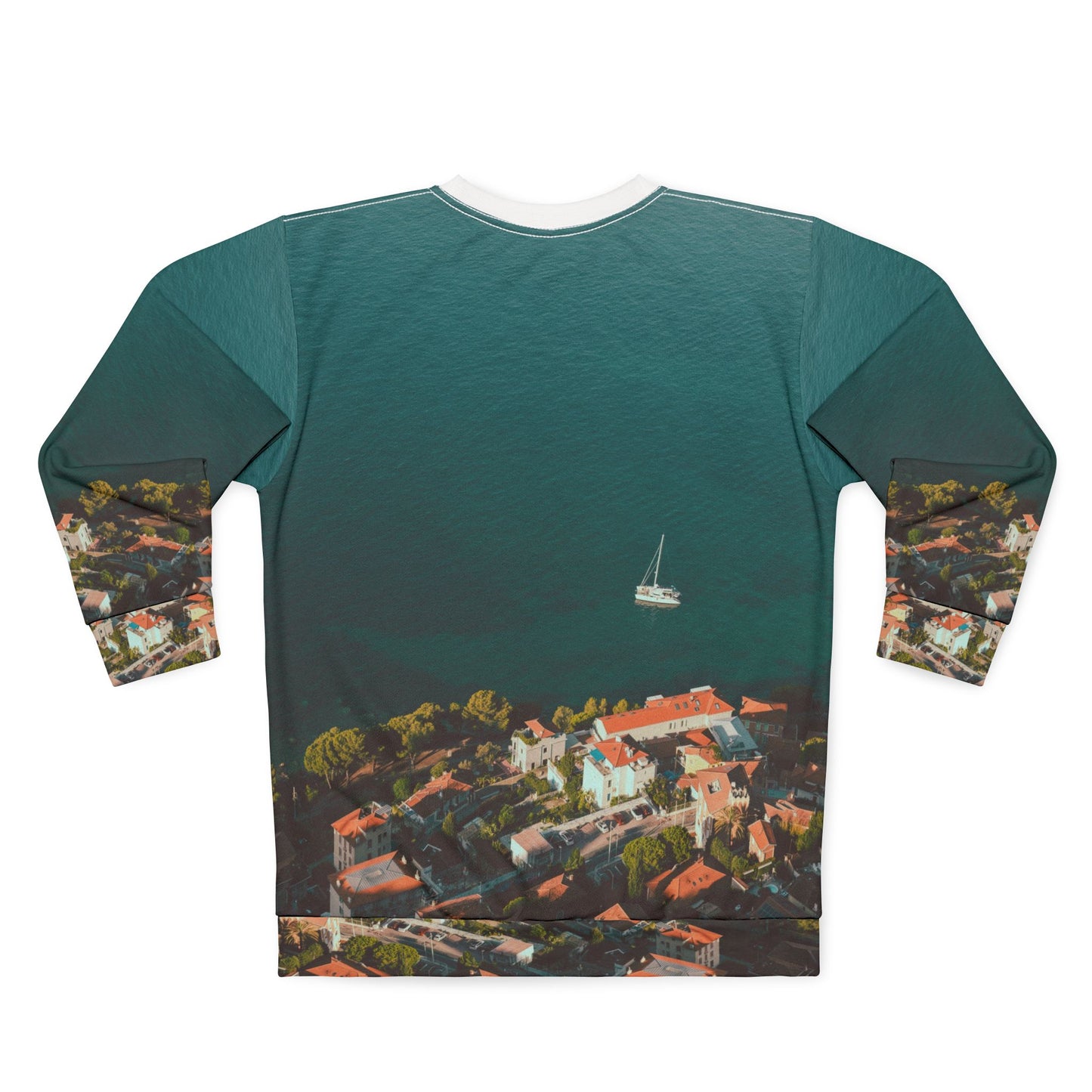 Suntropika Sweatshirt Roquebrune Beach - Unisex Sweatshirt for Relaxation and Travel