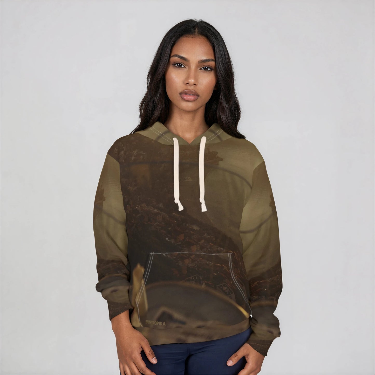 Suntropika Hoodie Coffee Sunrise - Perfect for Beach Days & Casual Outings