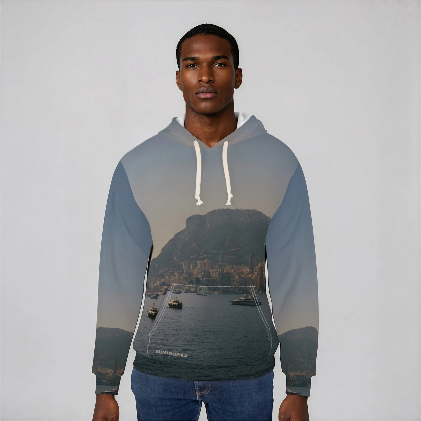 Suntropika Hoodie Monte Carlo Sunset - Perfect for Beach Days & Casual Outings