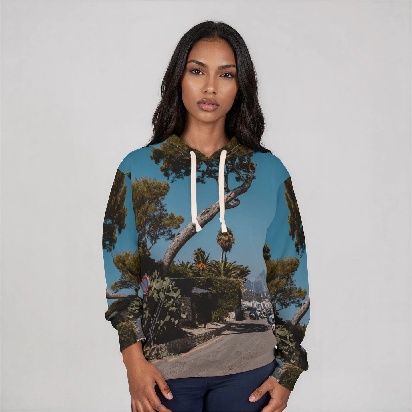 Suntropika Hoodie Winston Churchill Street in Roquebrune-Cap-Martin - Perfect for Beach Days & Casual Outings