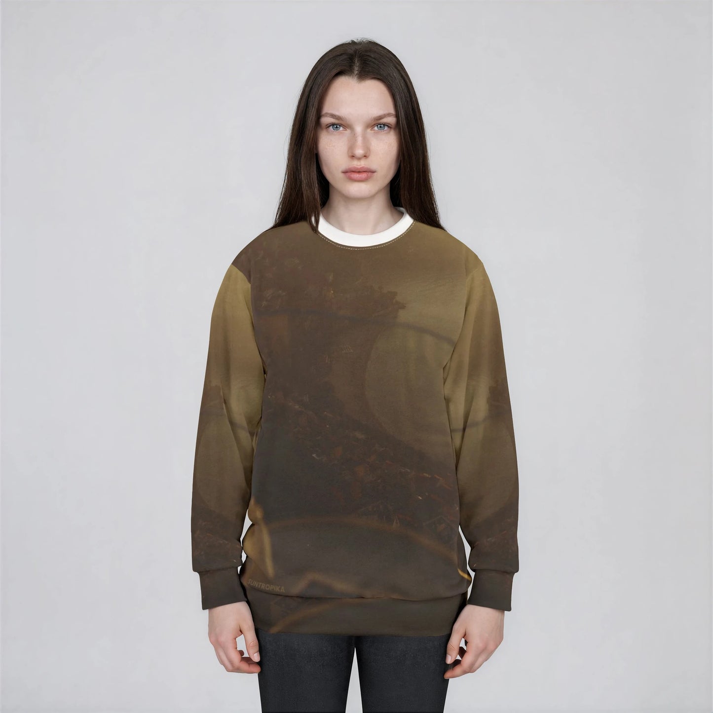 Suntropika Sweatshirt Coffee Sunrise - Unisex Sweatshirt for Relaxation and Travel