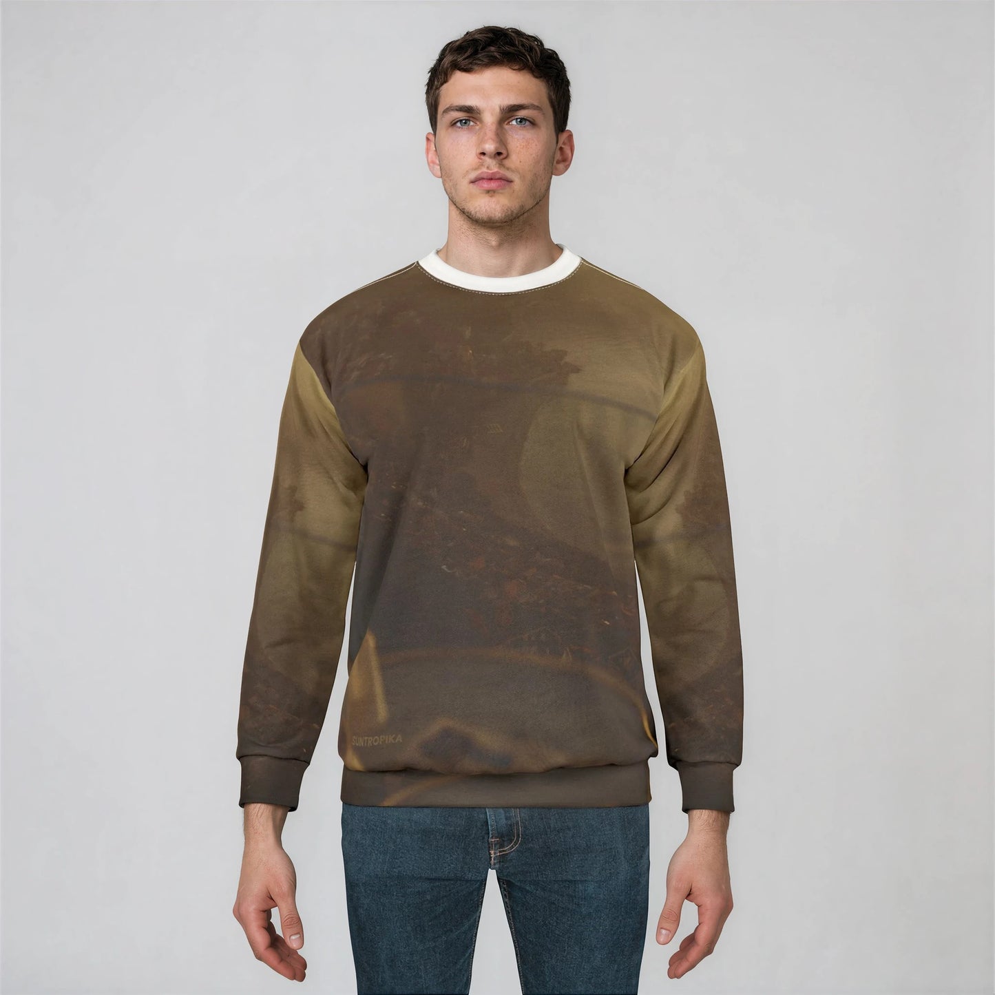 Suntropika Sweatshirt Coffee Sunrise - Unisex Sweatshirt for Relaxation and Travel