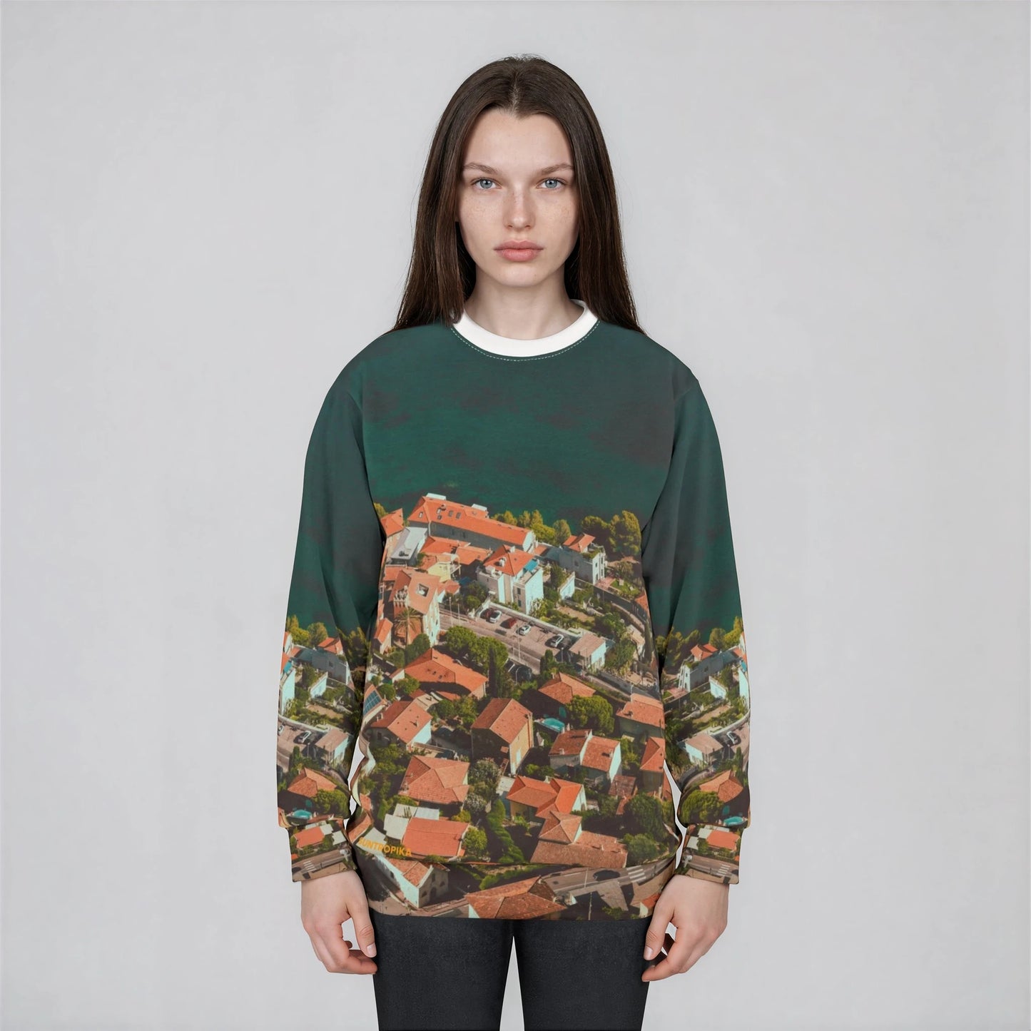 Suntropika Sweatshirt Sunny Roquebrune - Unisex Sweatshirt for Relaxation and Travel