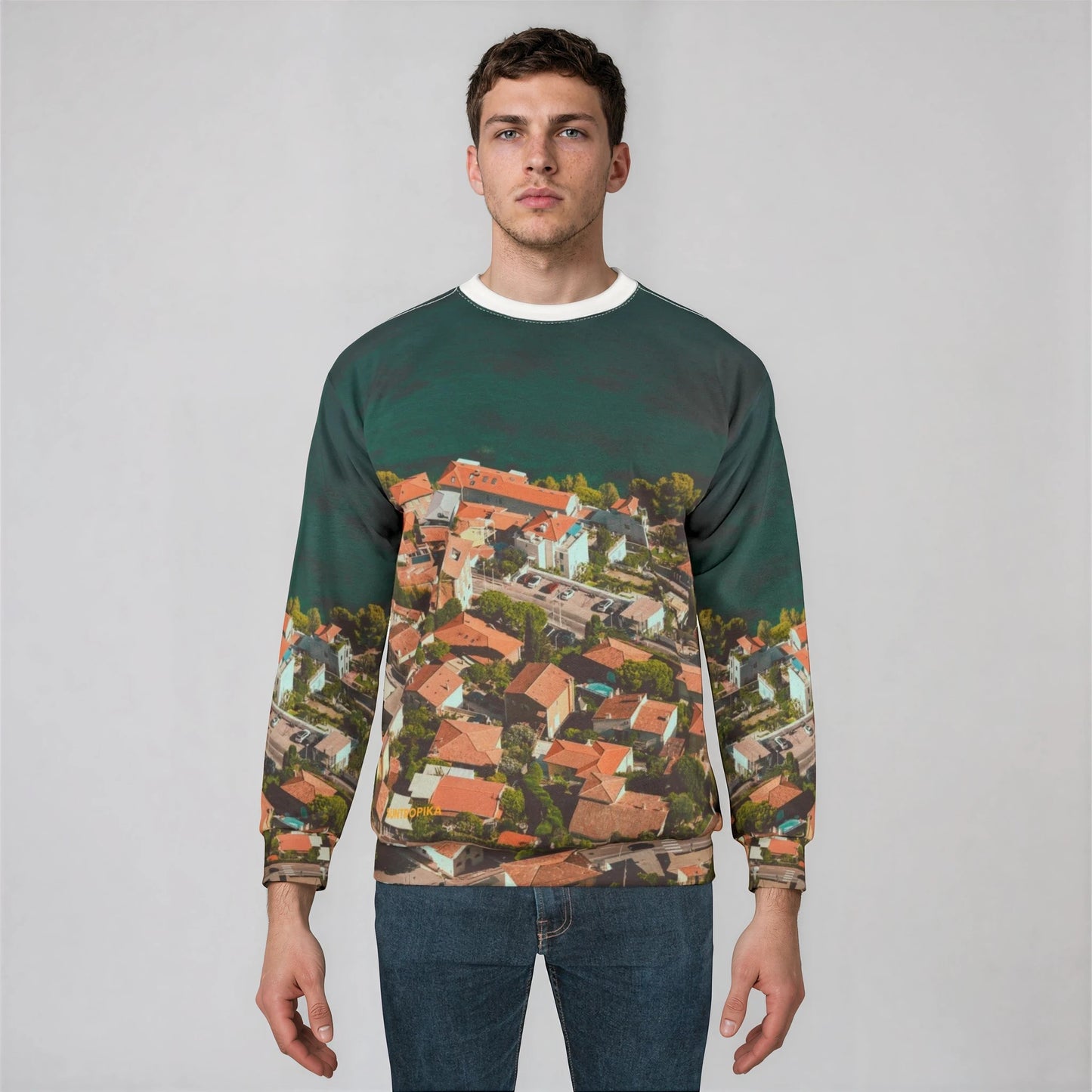 Suntropika Sweatshirt Sunny Roquebrune - Unisex Sweatshirt for Relaxation and Travel