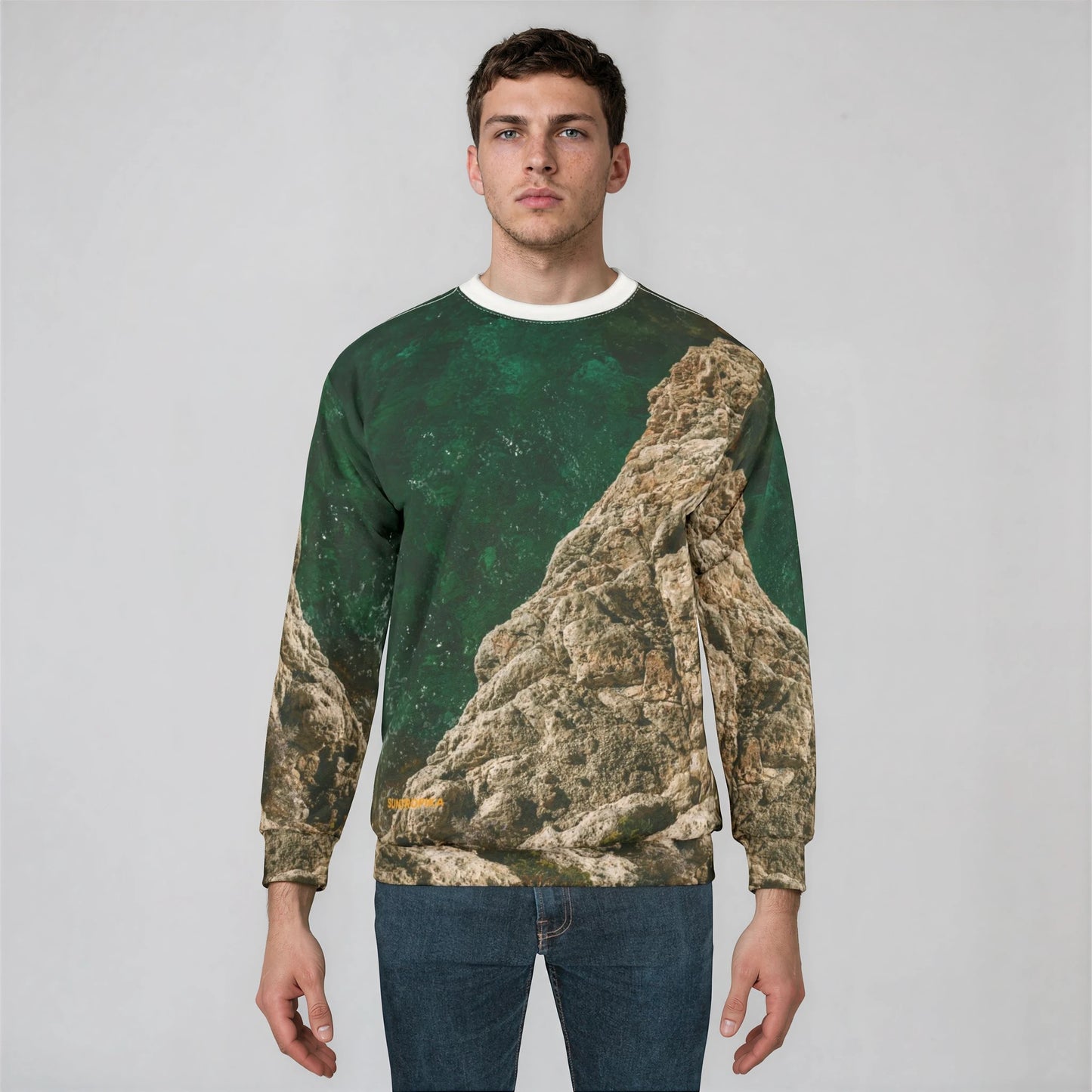 Suntropika Sweatshirt Water on the rocks - Unisex Sweatshirt for Relaxation and Travel