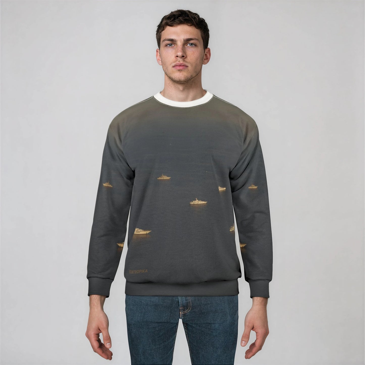 Suntropika Sweatshirt Yachts at sea - Unisex Sweatshirt for Relaxation and Travel