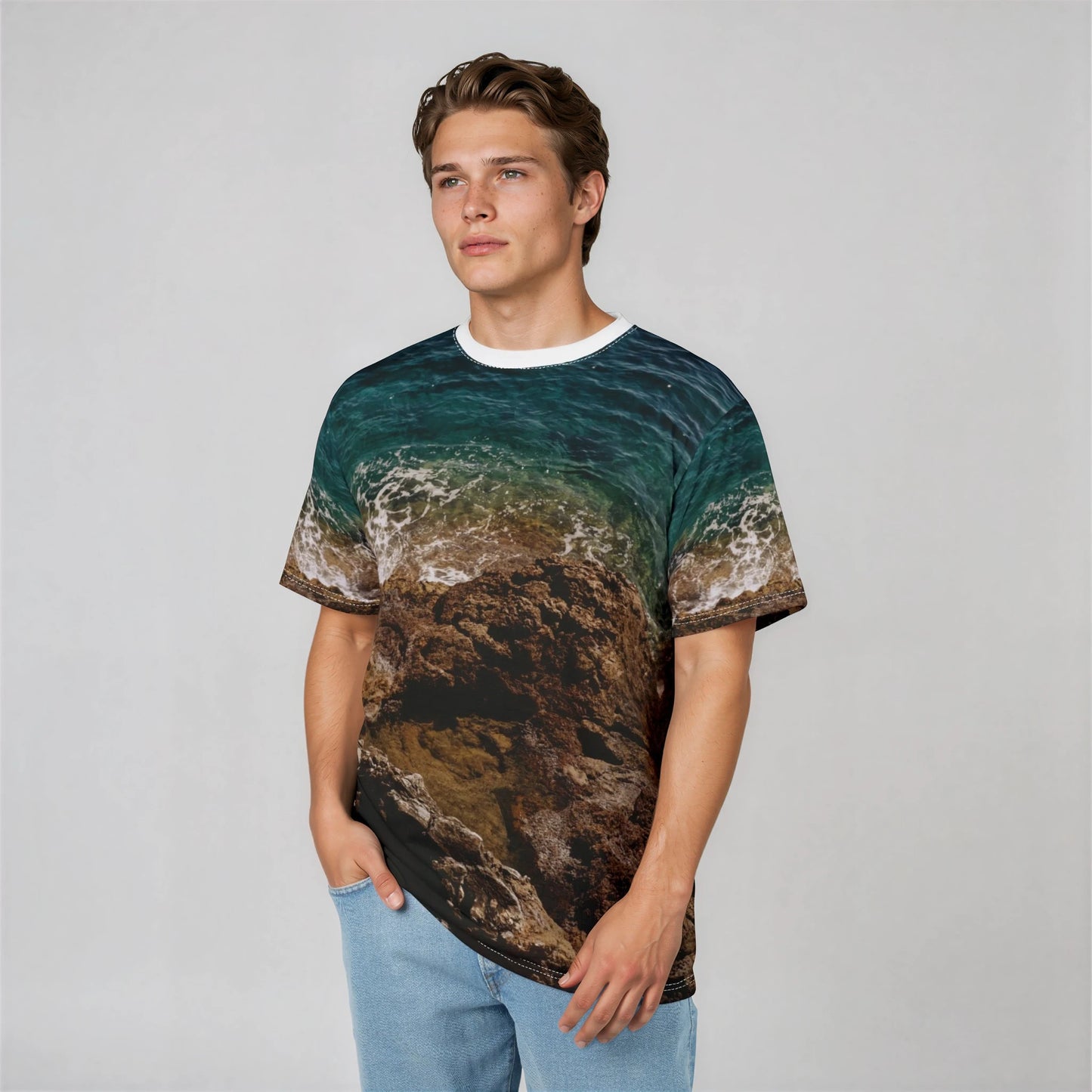 Suntropika T-Shirt Crashing Water - Perfect for Summer Adventures